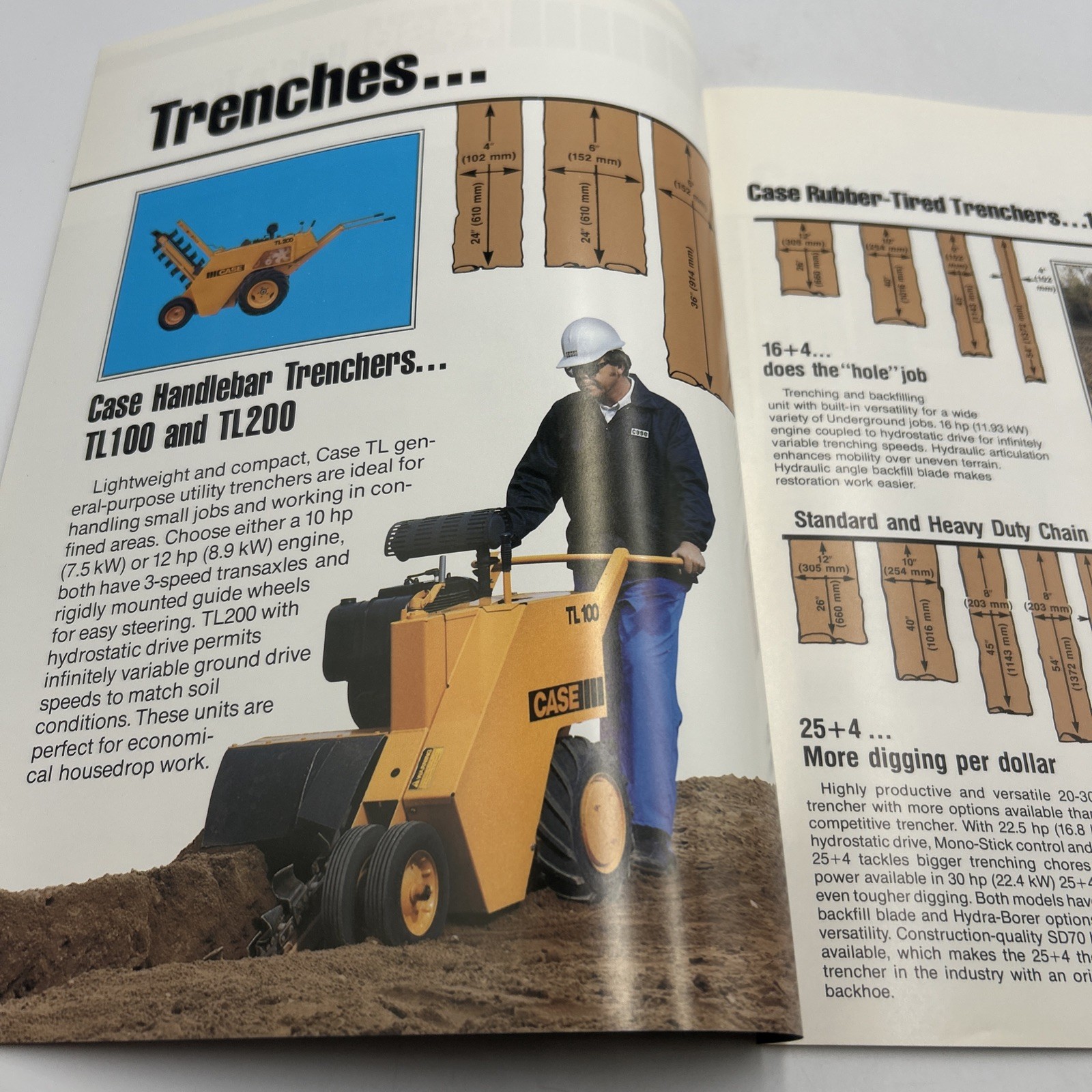 Vintage Case Hole ‘n Trench Catalog 16 Pages