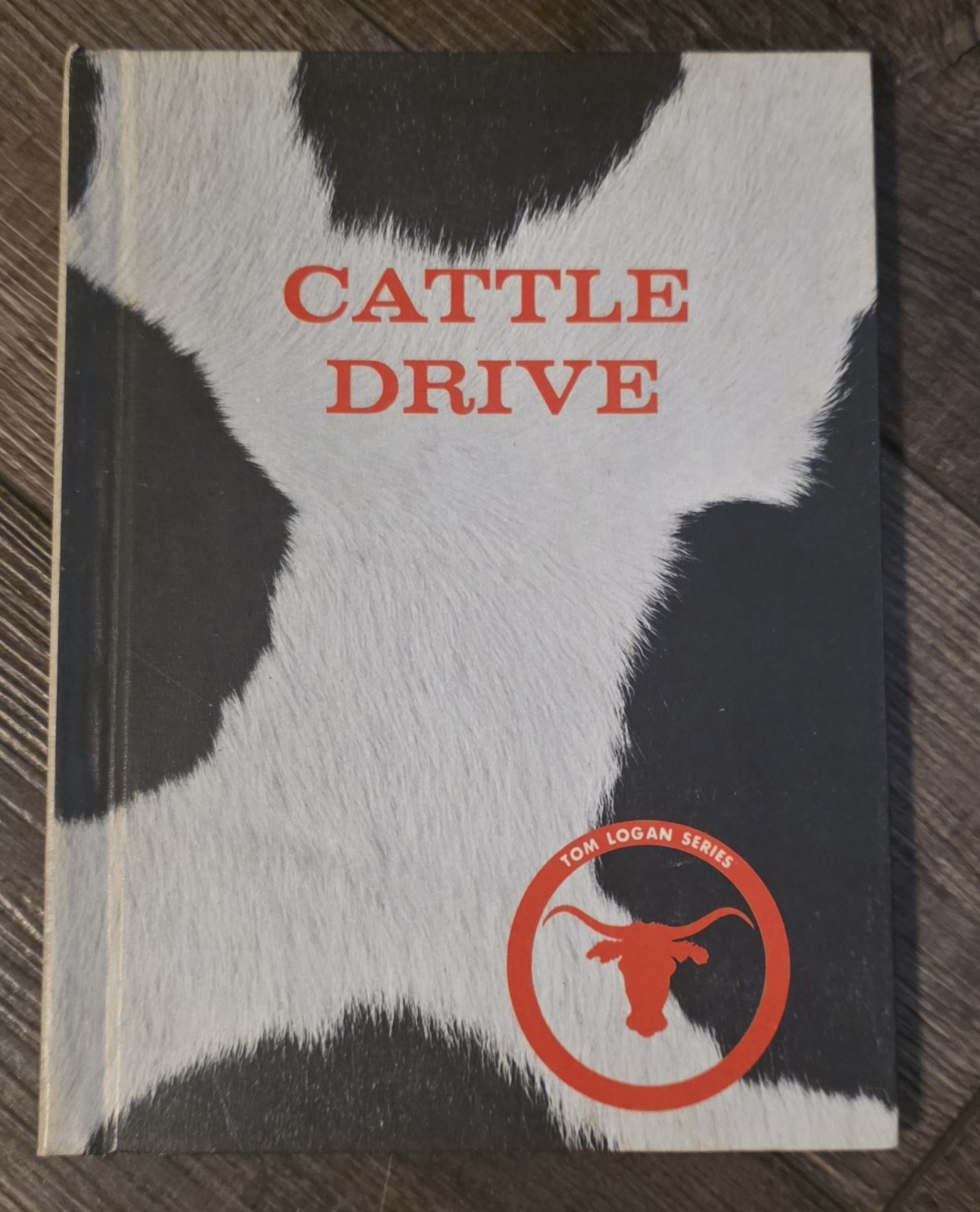 Vtg Tom Logan Series Cattle Drive Edna Walker Chandler Benefic Press 1966