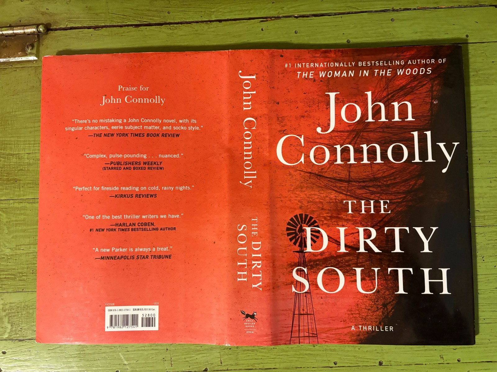 John Connolly The Dirty South Charlie Parker Series Hard Cover DJ Like New