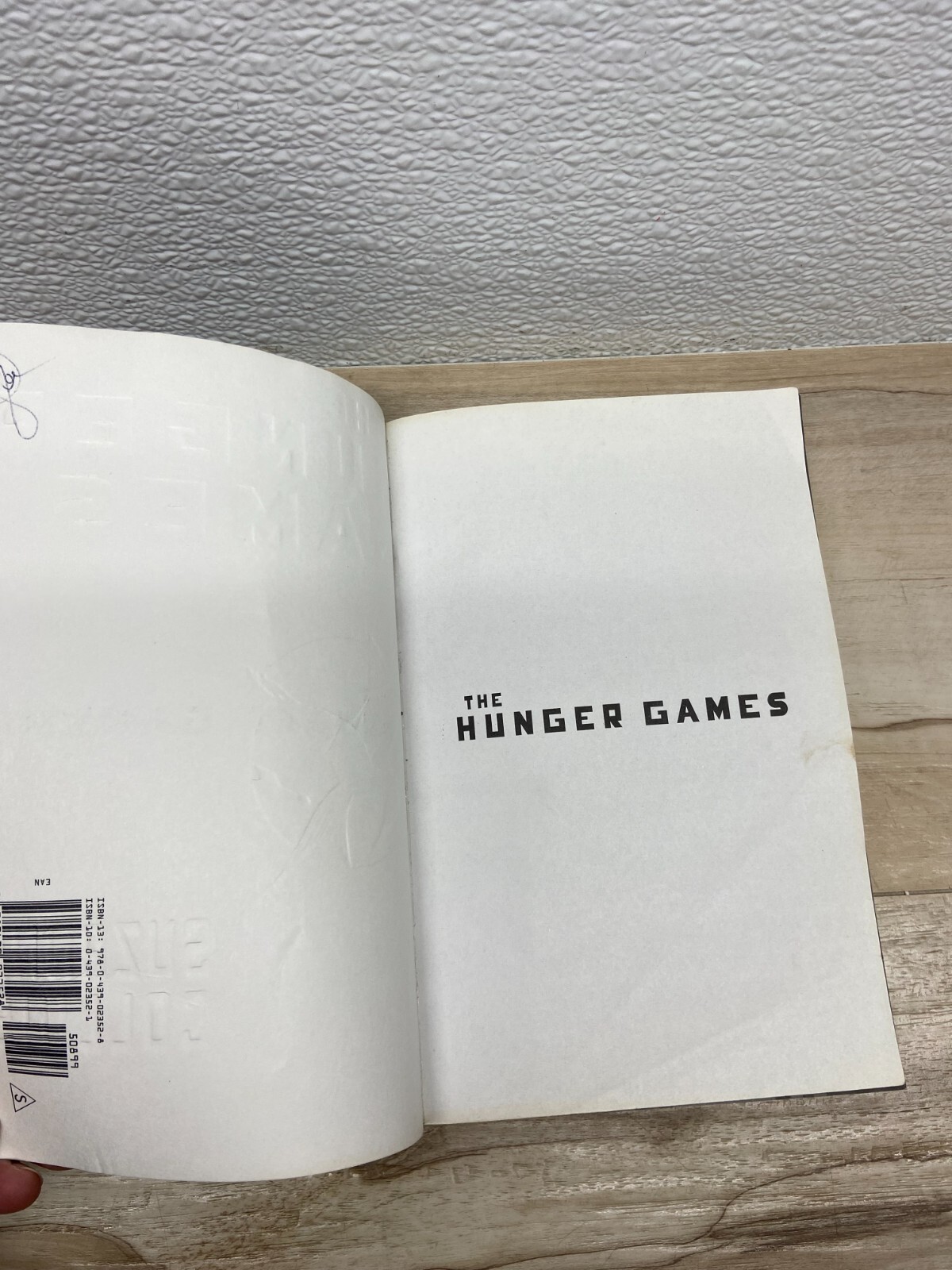 The Hunger Games Book One By Suzanne Collins Paperback Novel