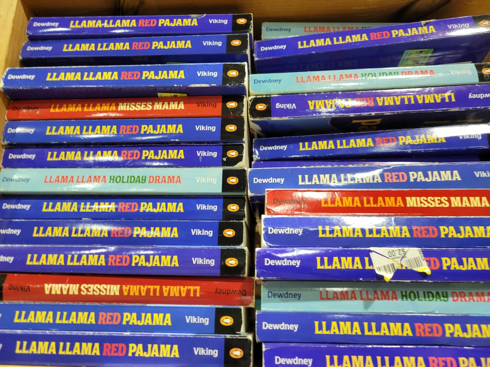 Lot of 10 Anna Dewdney Llama Llama Board Books for Children’s/Kids “Random”