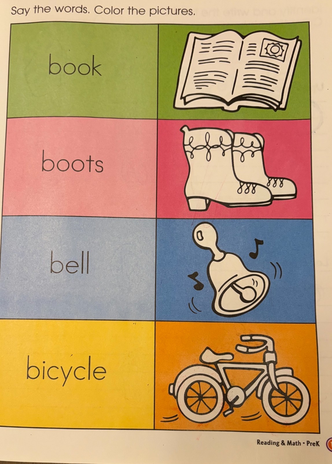Scholastic Pre-Kindergarten Jumbo Workbook Ages 3-4