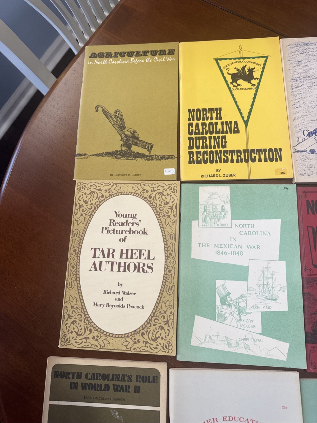 North Carolina History Lot 17 Small Books 1960’s-1980’s