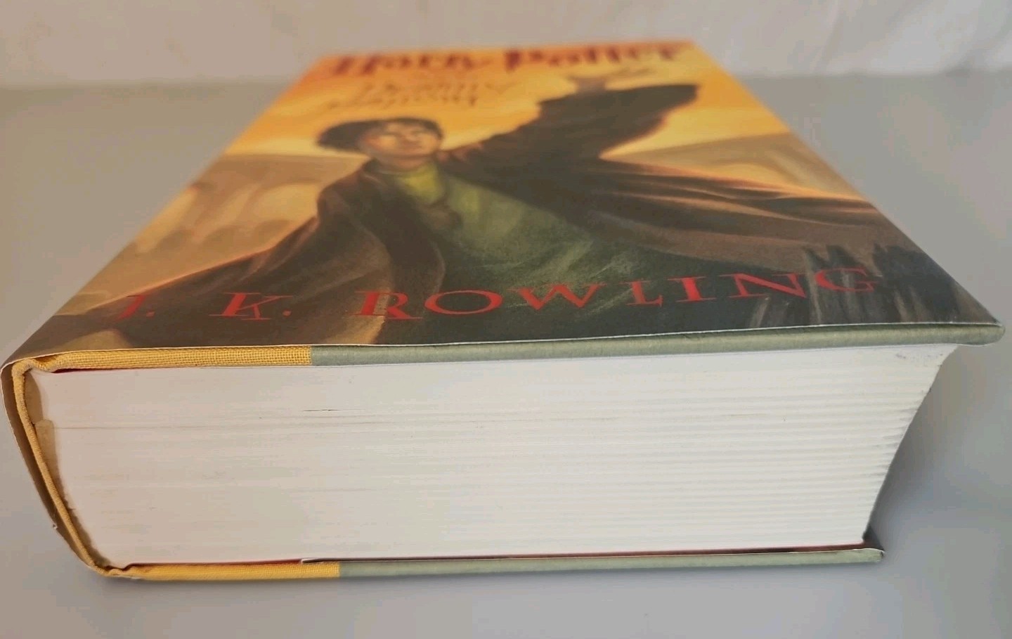 1st Edition Harry Potter and The Deathly Hallows 2007 J.K. Rowling 759 pg Book 7