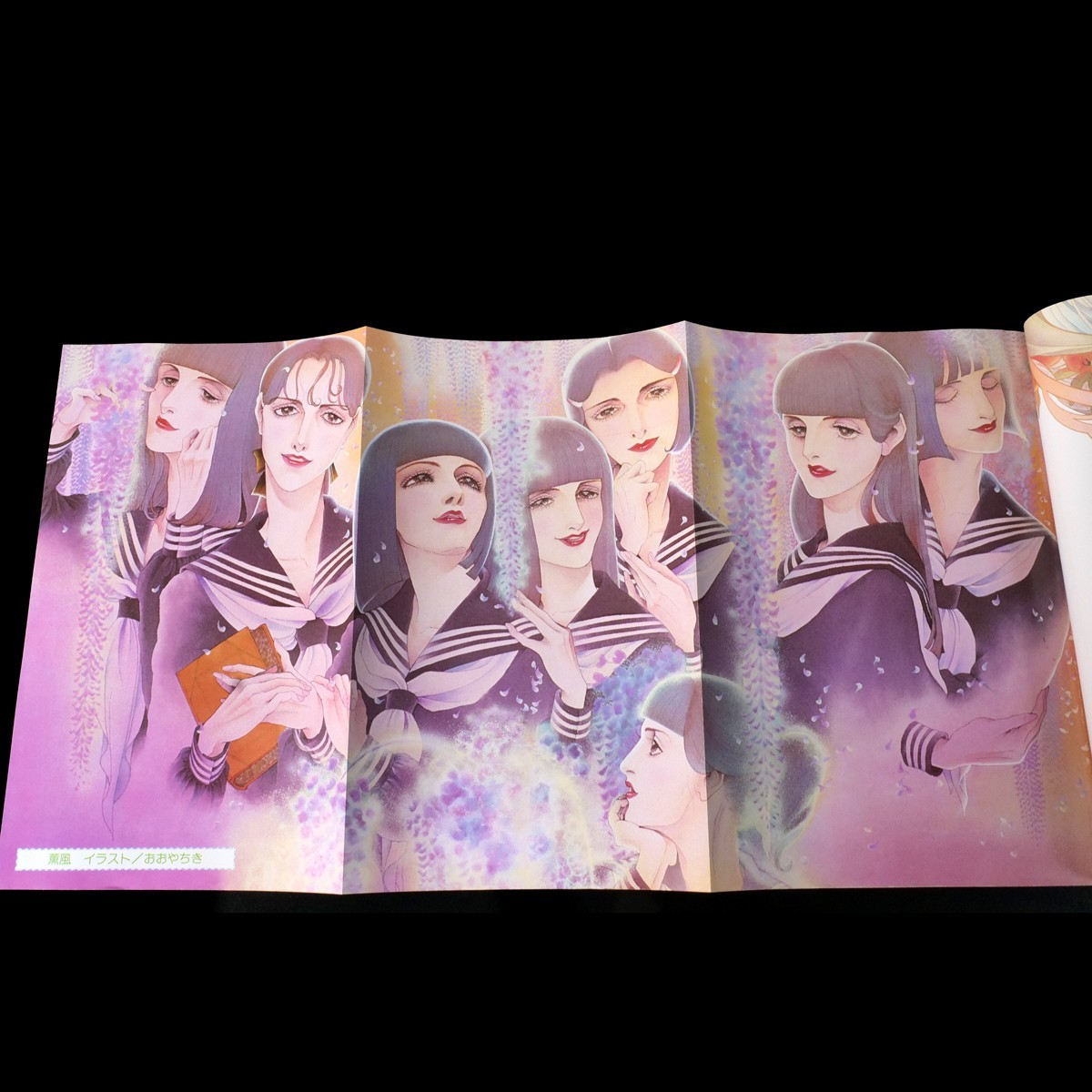 Chiki Ooya EGOMA llustration Art Book 1978 Sanrio Lyrica Special Issue Manga Art