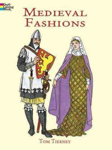 Medieval Fashions Coloring Book (Dover Fashion Coloring Book) – Paperback – GOOD