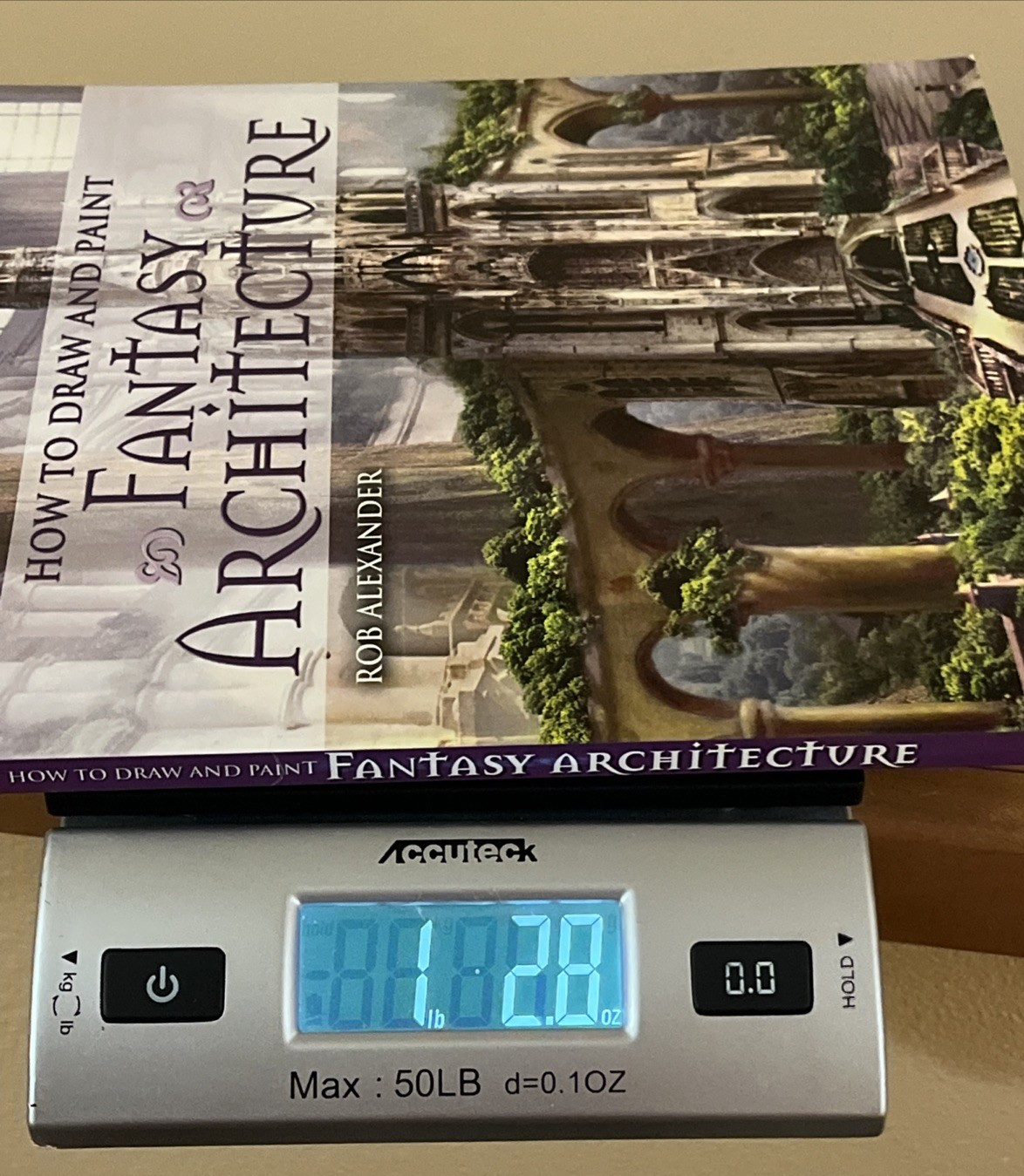 How to Draw and Paint Fantasy Architecture by Rob Alexander 2011 **LIKE NEW**