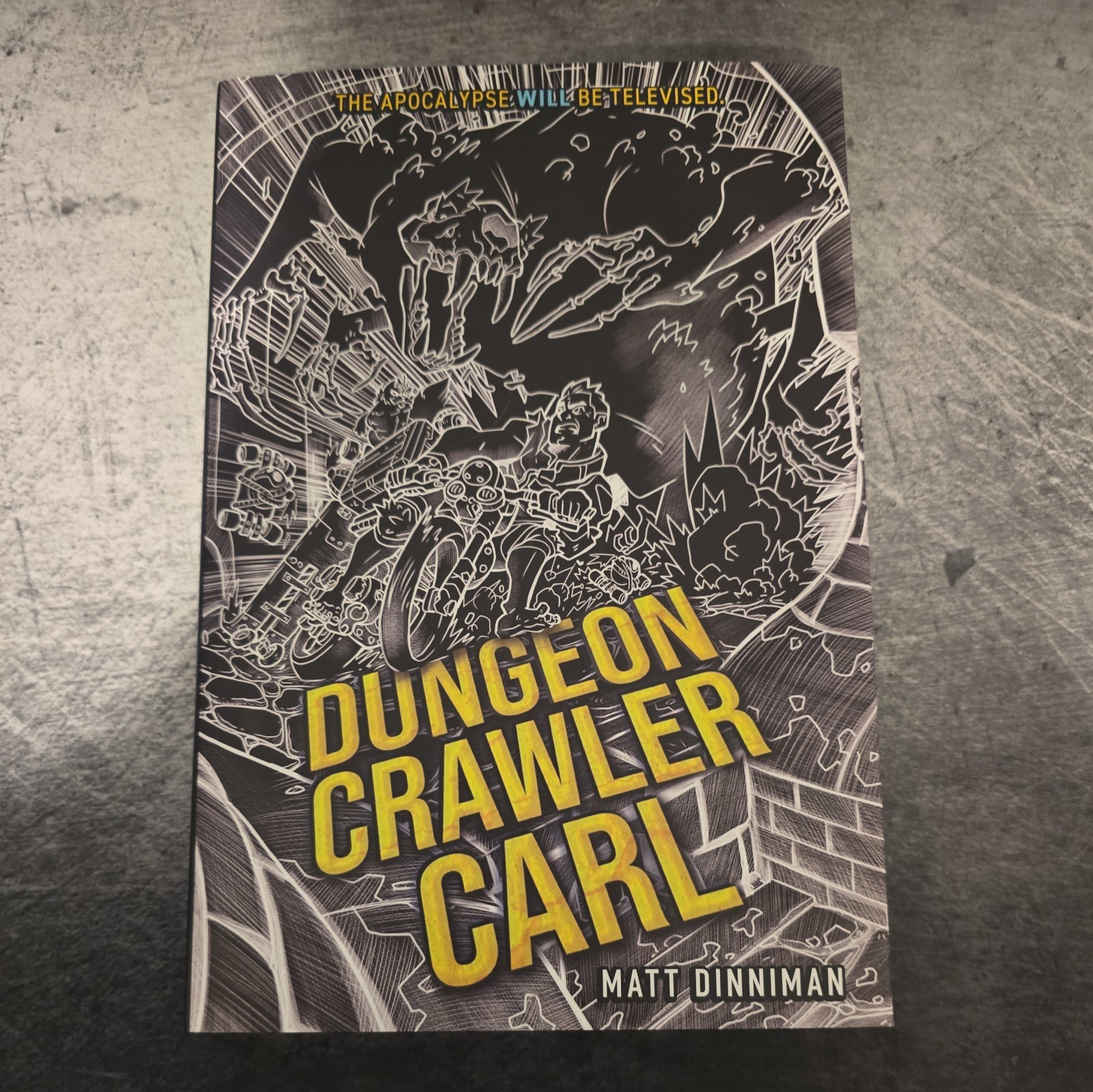 Signed & Numbered Dungeon Crawler Carl V1 Kickstarter By Matt Dinniman