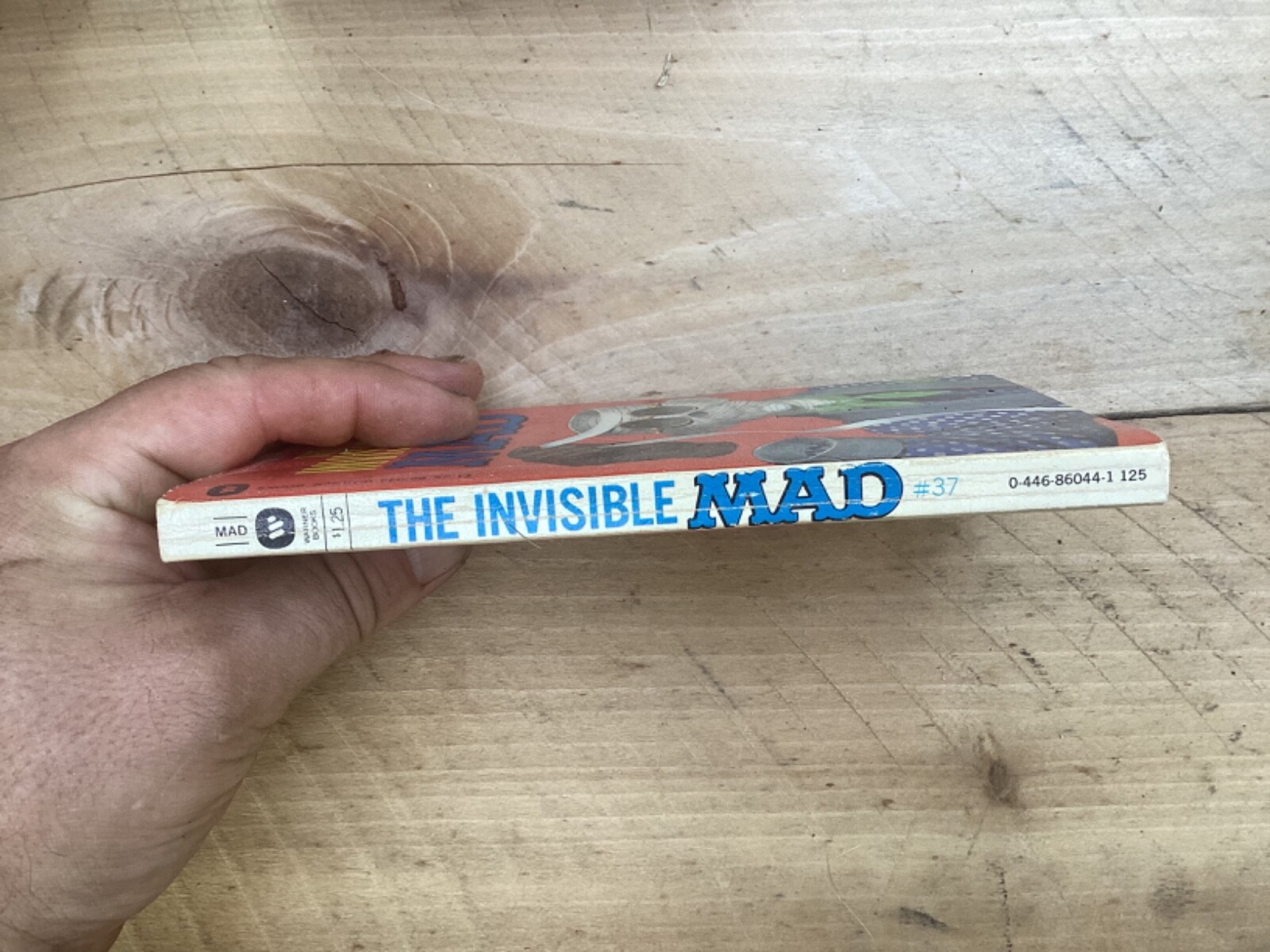 The Invisible MAD Paperback Warner 2nd Printing $1.25 Free Shipping
