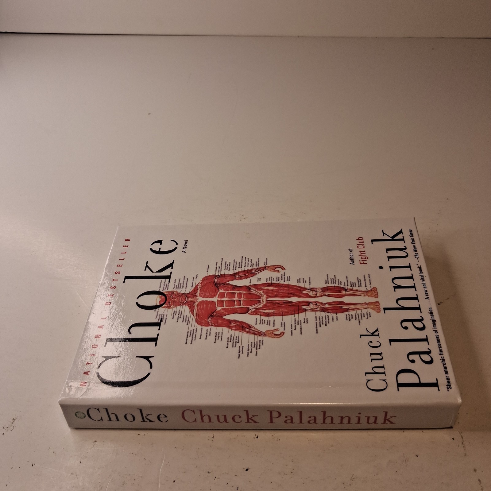 CHOKE Chuck Palahniuk TURTLEBACK Library Binding Edition HARDCOVER Rare