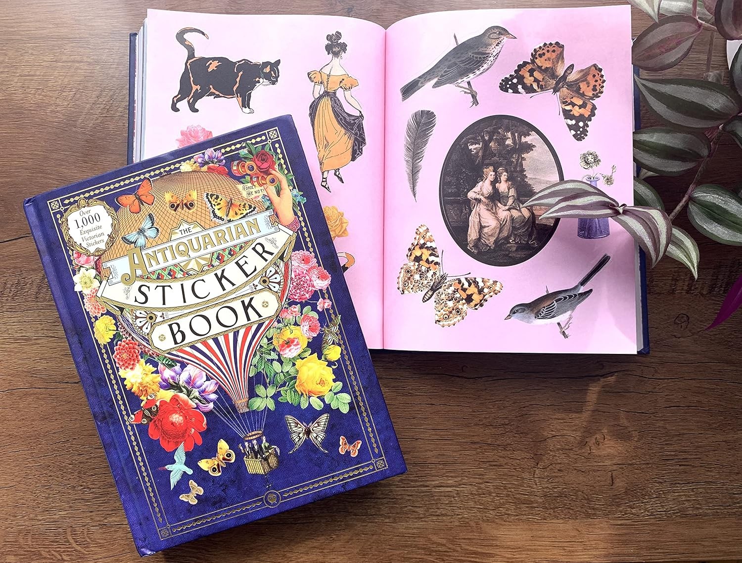 The Antiquarian Sticker Book: Over 1,000 Exquisite Victorian Stickers (The