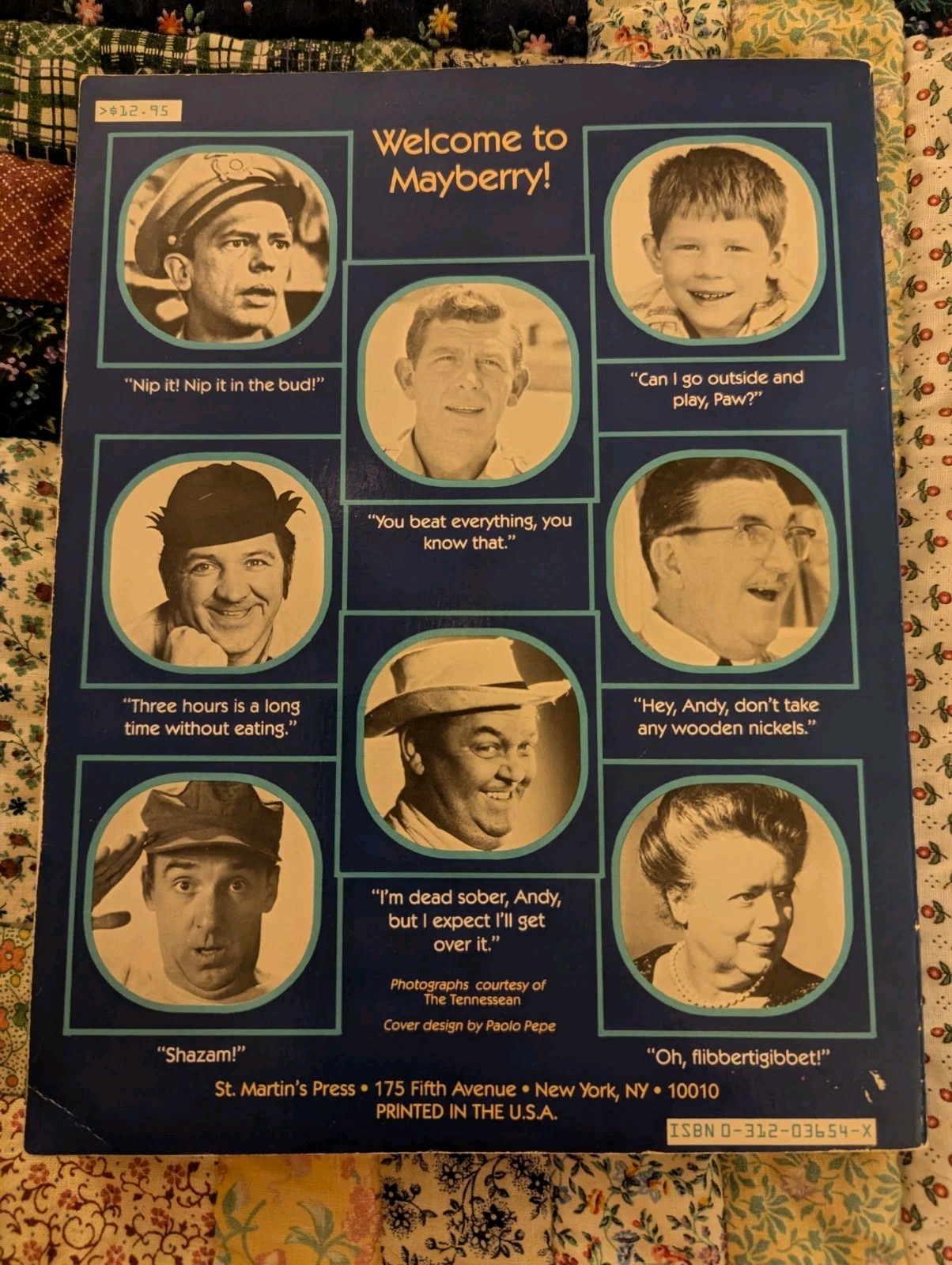 The Andy Griffith Show Book Ken Beck Jim Clark Mayberry Trivia Guide 1985 Photos