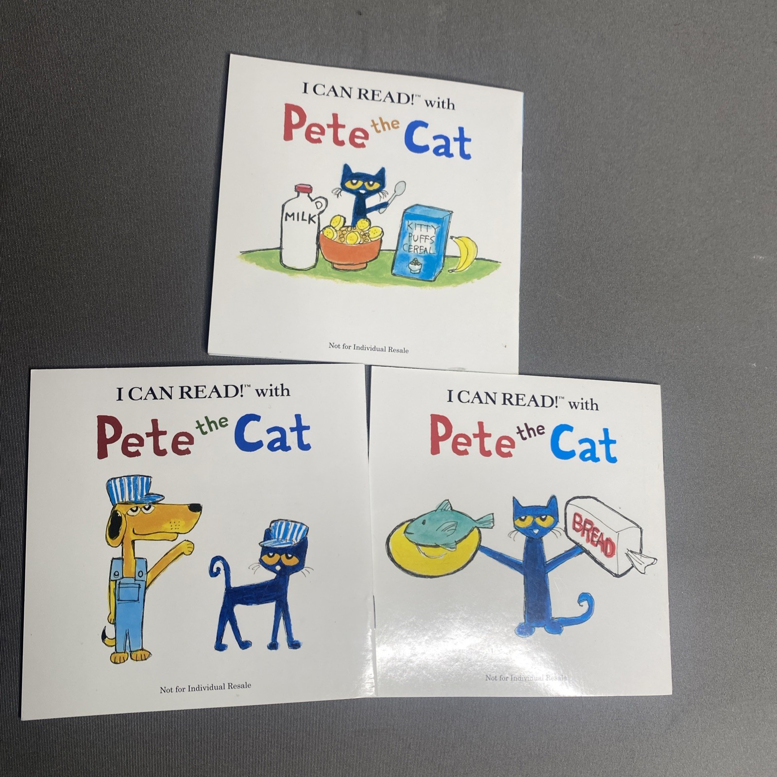 Pete the Cat I Can Read Phonics Kids Decodable Books Lot 13 & one Dr. Seuss