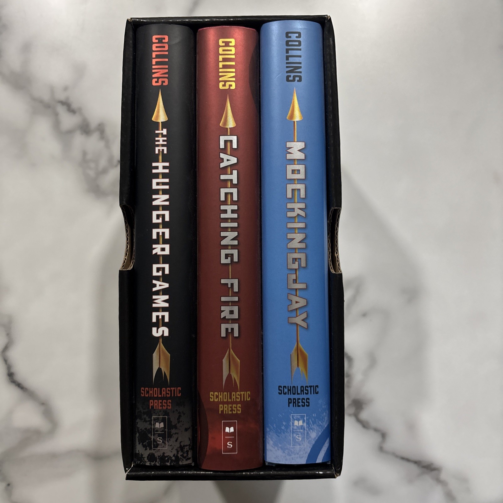 The Hunger Games Trilogy Box Set Hardcover Suzanne Collins Scholastic Press