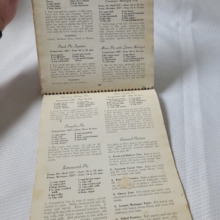The New Art General Electric Kitchen Institute 1937 Cookbook Recipes VTG PreWWII