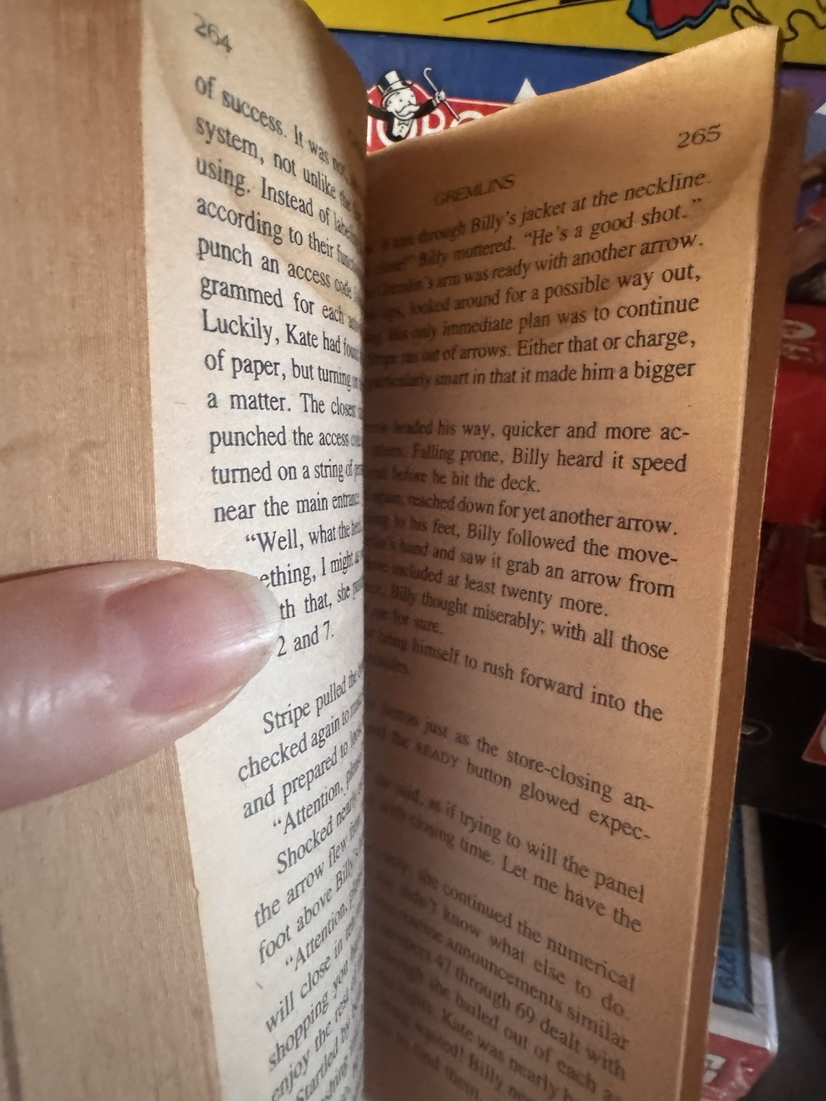 Gremlins George Gipe Paperback Avon Illustrated Horror Fiction Novel English
