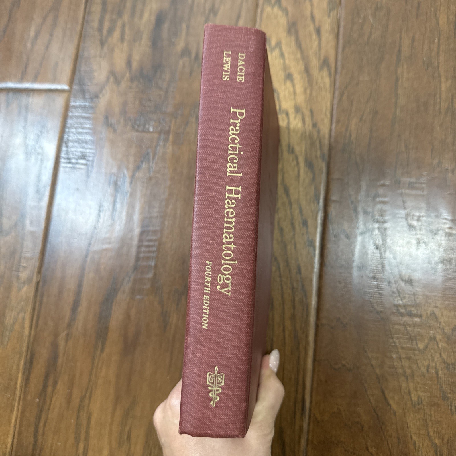 Practical Haematology Hardcover Book Dacie Lewis 4th Edition 1968