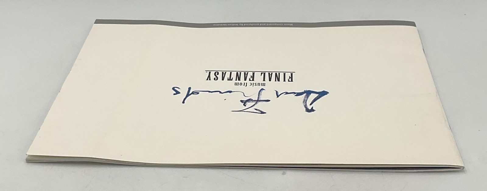 Dear Friends Music From FINAL FANTASY Nobuo Uematsu Square Enix Chapbook White
