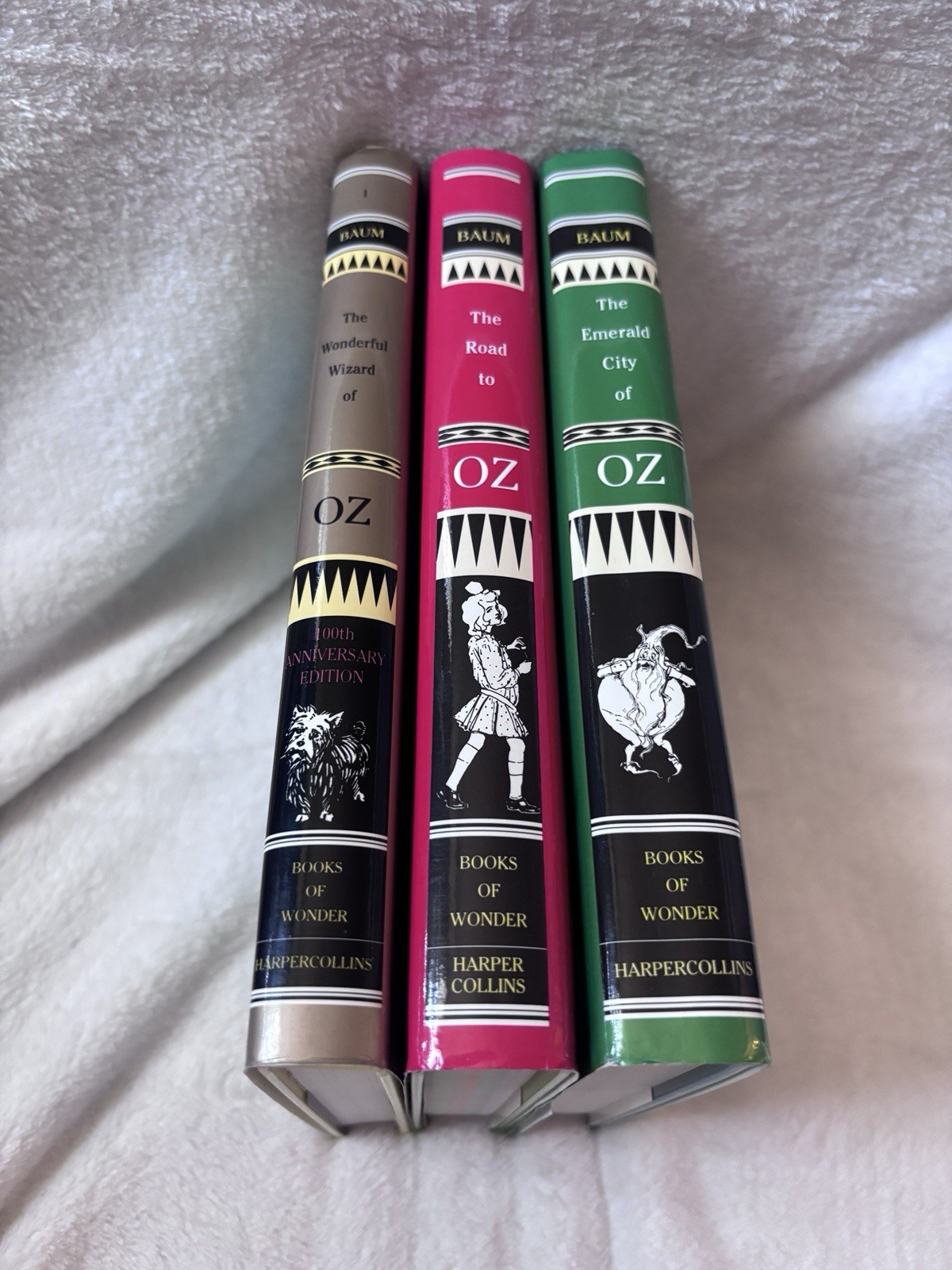 Books of Wonder Oz Collection Lot 3 Wizard of Oz Road to Oz Emerald City HC