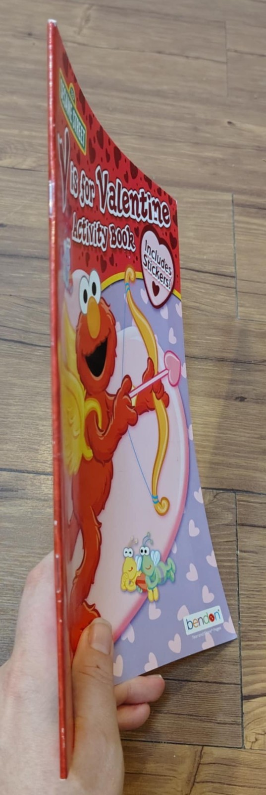 SESAME STREET ~V IS FOR VALENTINE~ COLORING & ACTIVITY BOOK includes Stickers