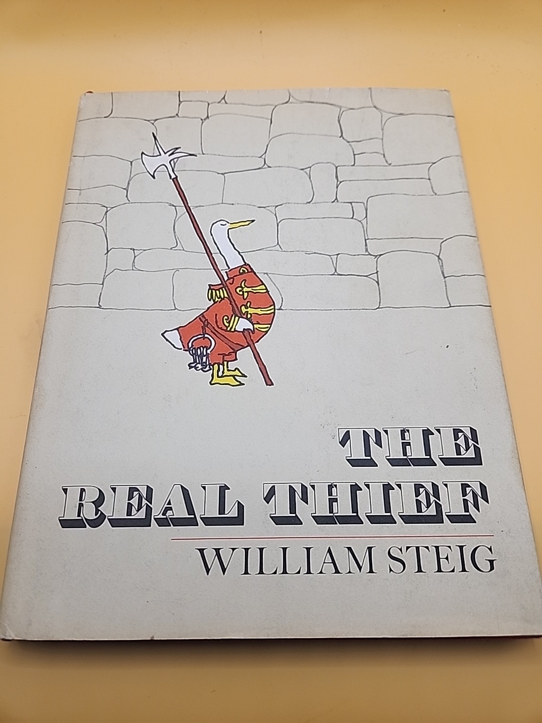 THE REAL THIEF William Steig 1973 Stated First Edition HBDJ EXC