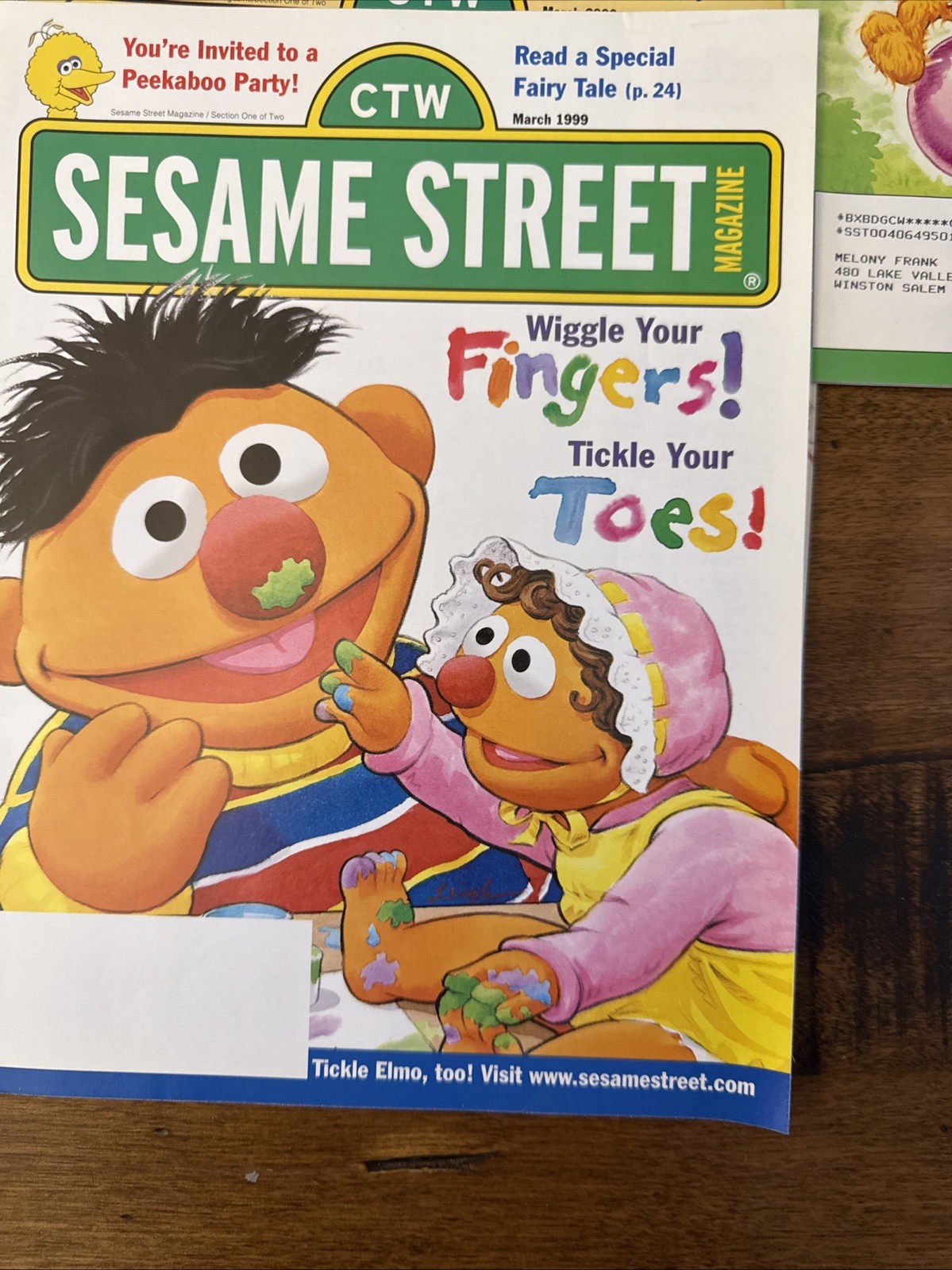 ctw sesame street magazine lot Of 13 Mainly 1999 & 2000