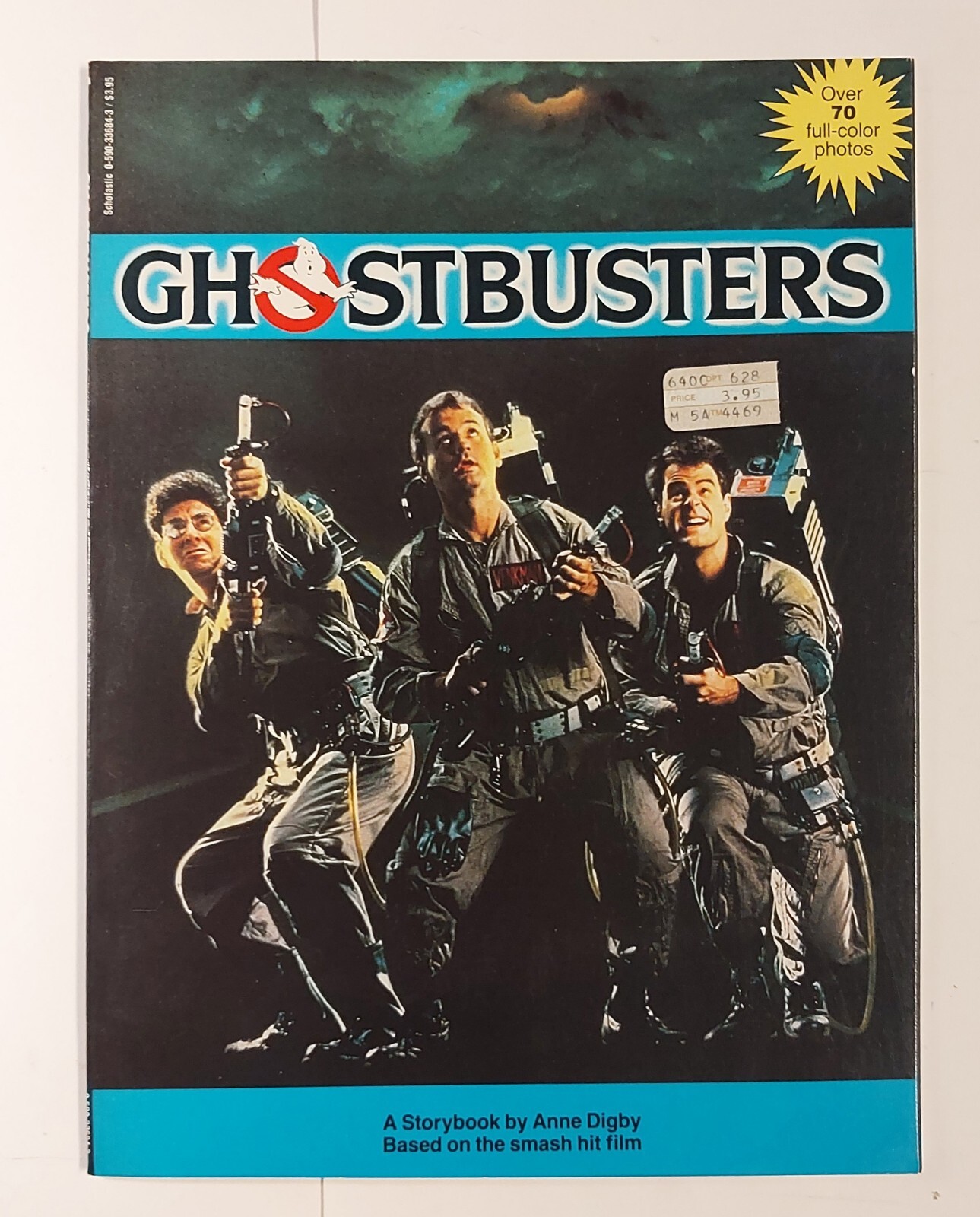 Ghostbusters A Storybook Anne Digby 1984 1st Printing 70 Full-Color Photos Film