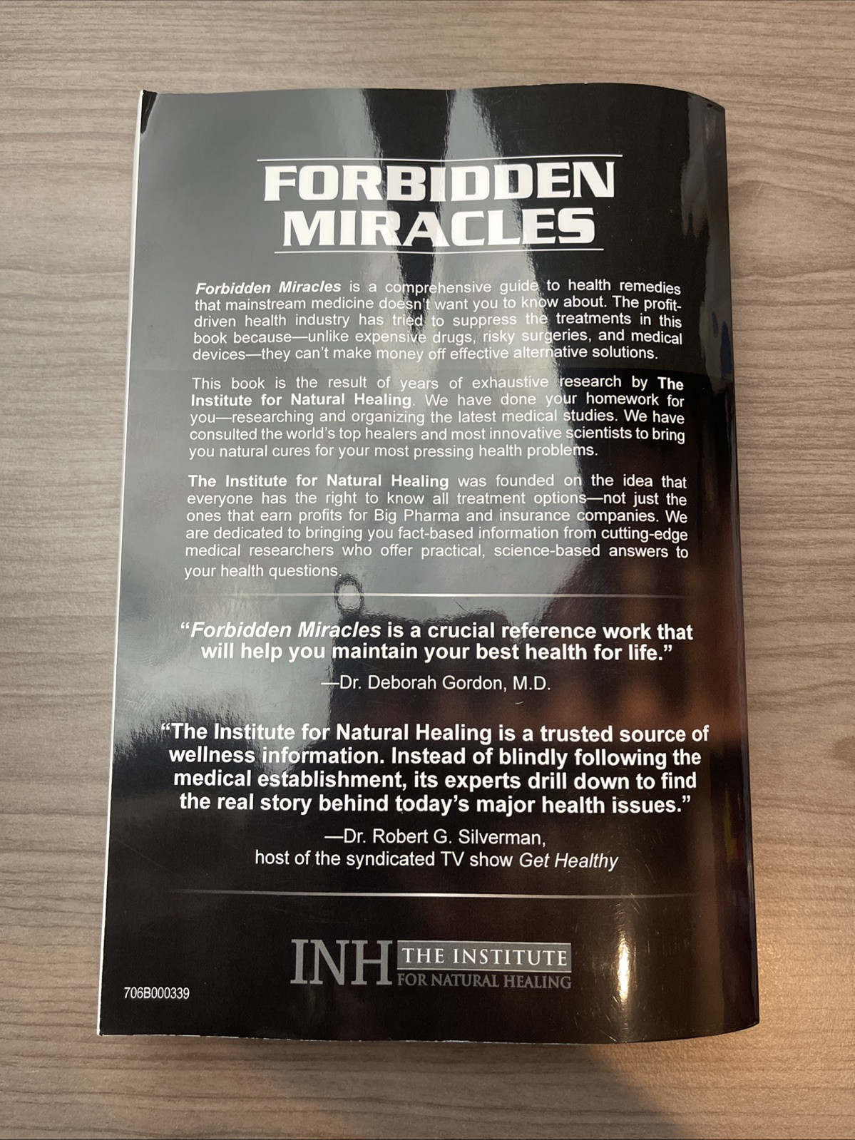 Forbidden Miracles Natural Healing Secrets Disease INH Medicine Health Nutrition