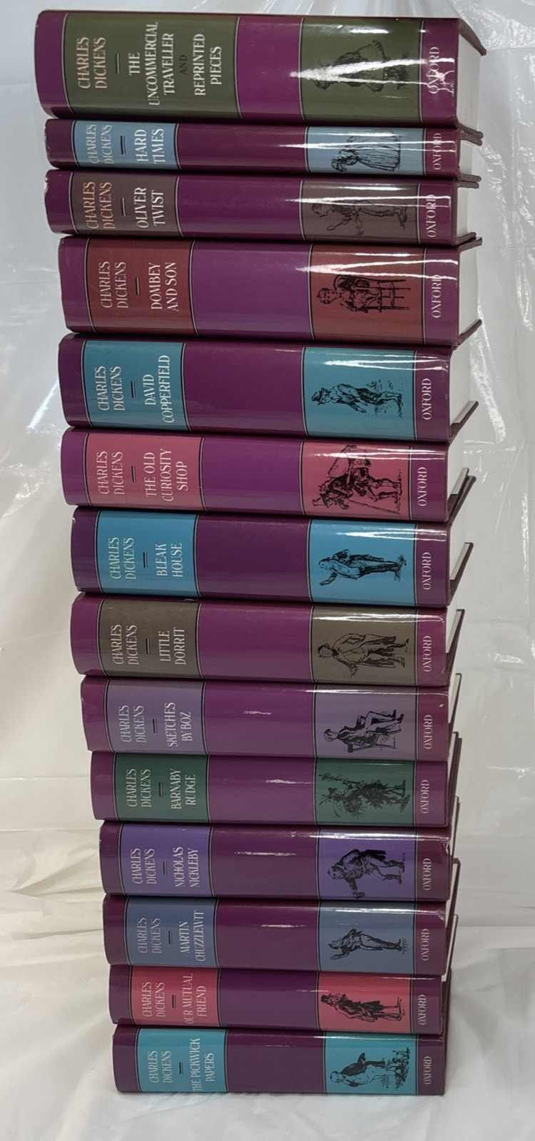The Oxford Illustrated Dickens, by Oxford University Press, Lot of 14