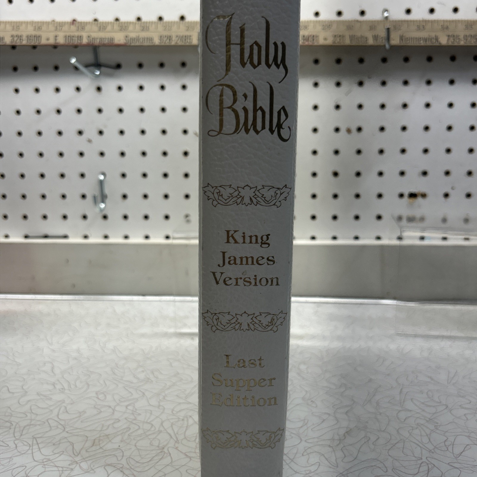 Family Bible King James Red Letter Holy Bible The Last Supper Edition 1985 Vtg