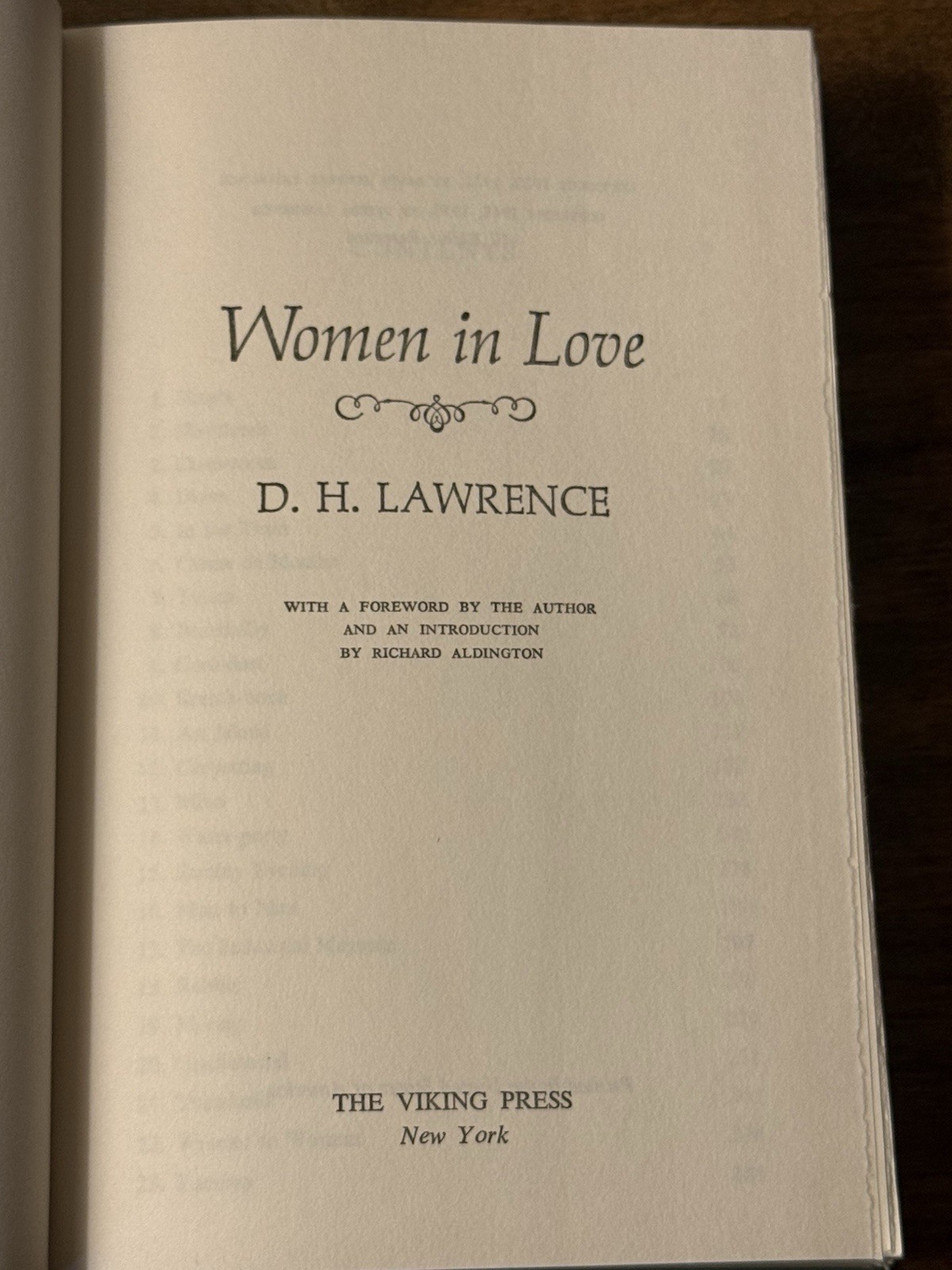 Women in Love D.H. Lawrence 1950 Viking Press HC Modernist Classic