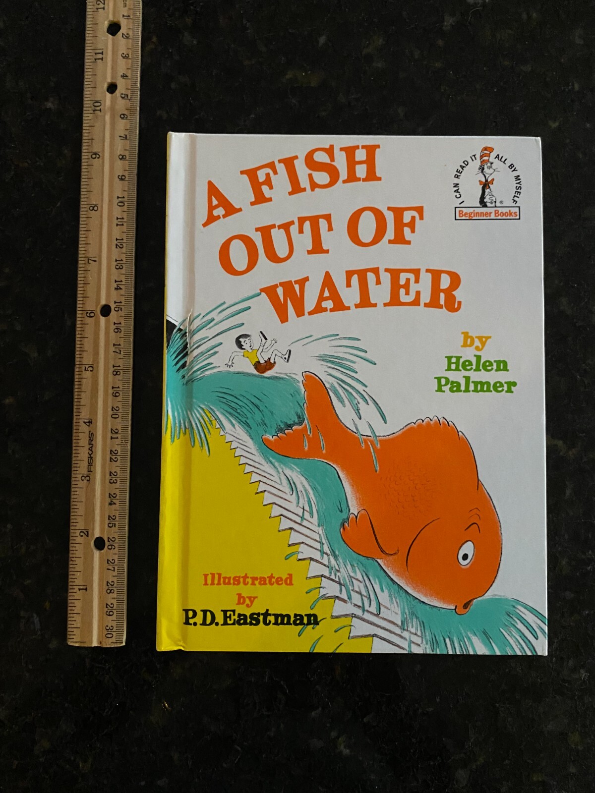 A Fish out of Water P.D. Eastman beginner hardcover Book Dr. Seuss 6.75″x9.25″