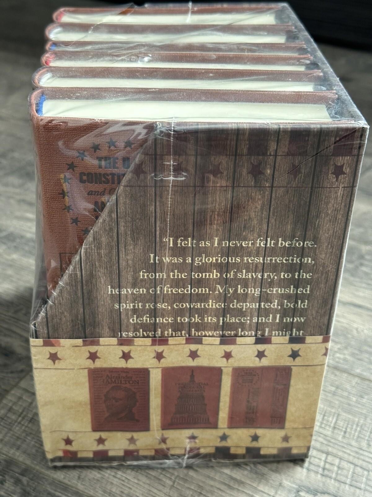 Foundations of Freedom Softcover 6 Book Box Set Faux Leather Constitution