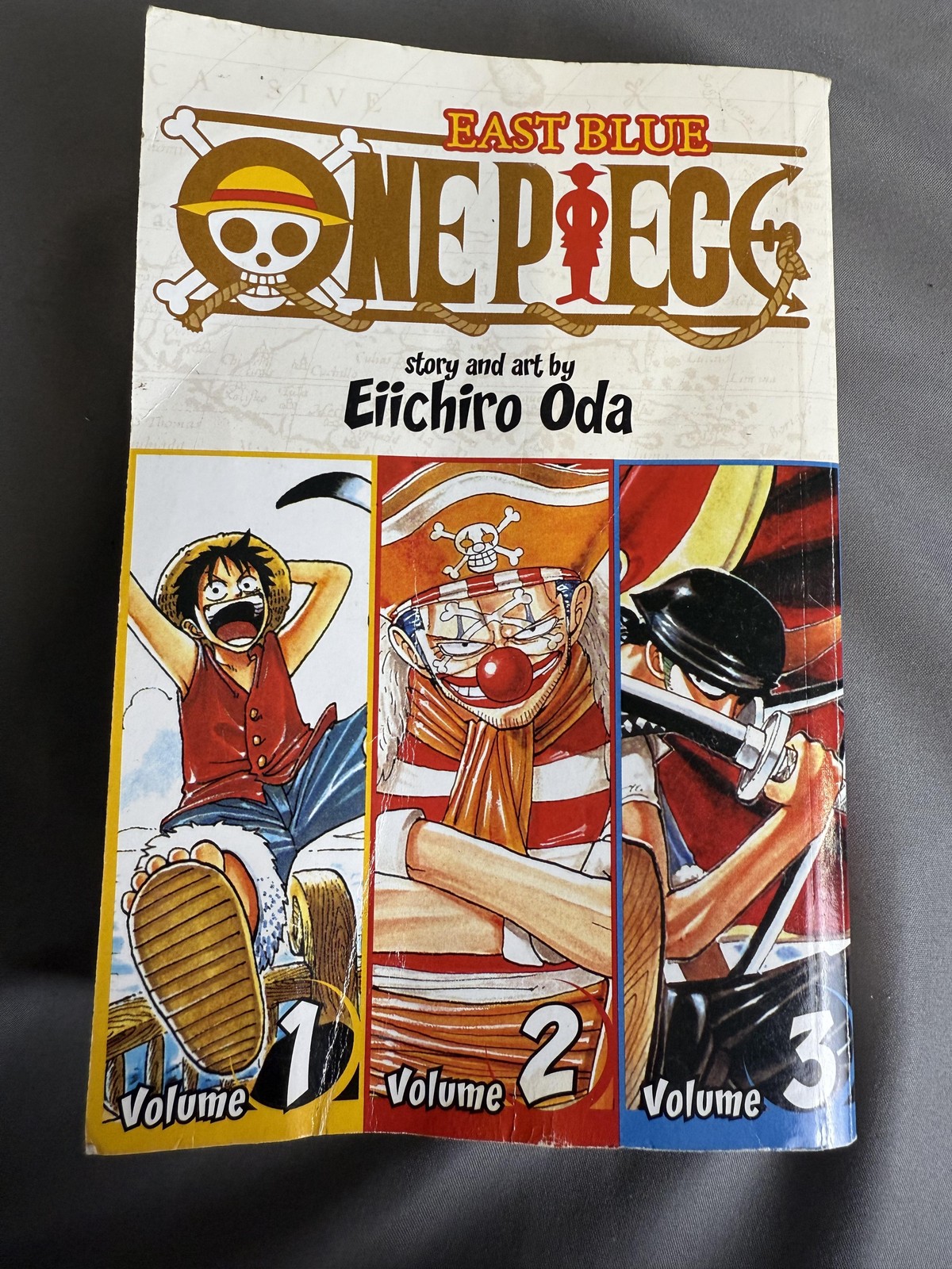 One Piece East Blue Omnibus Vol 1 2 3 Eiichiro Oda Manga Shonen Jump Softcover B