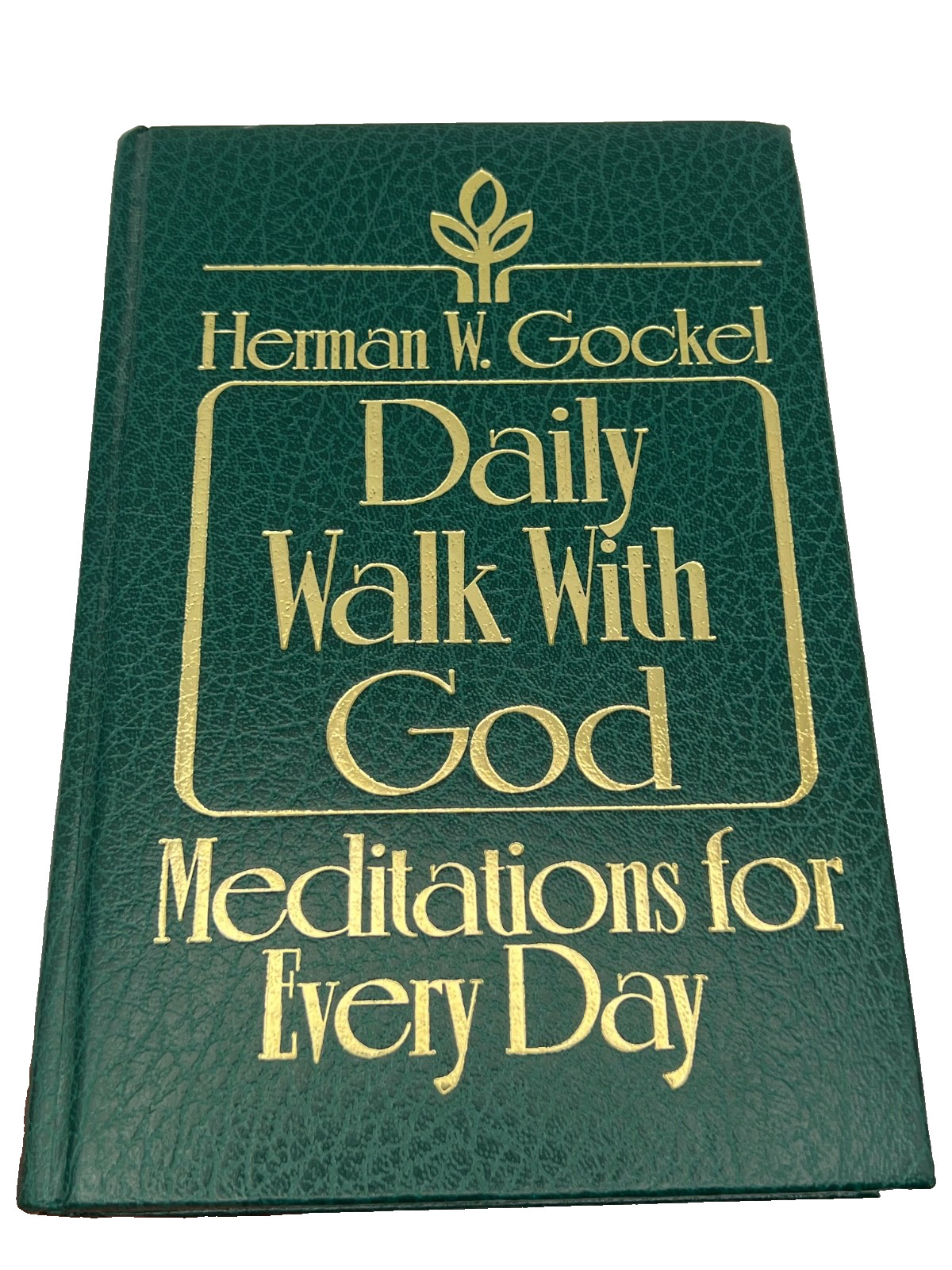 Daily Walk With God: Meditations For Every Day By Herman W. Gockel 1982 VG