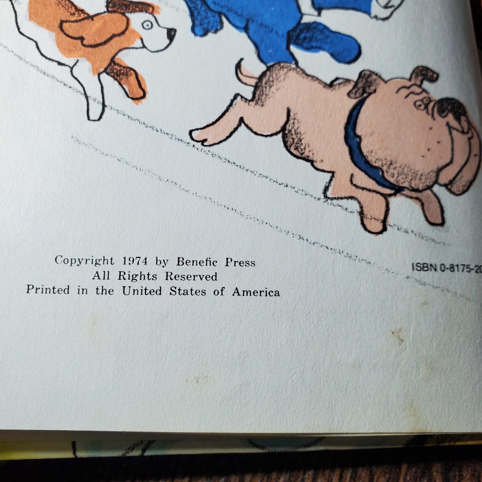 Treat Truck and the Dog Show Harrington 1974 Illustrated Children’s Book Benefic