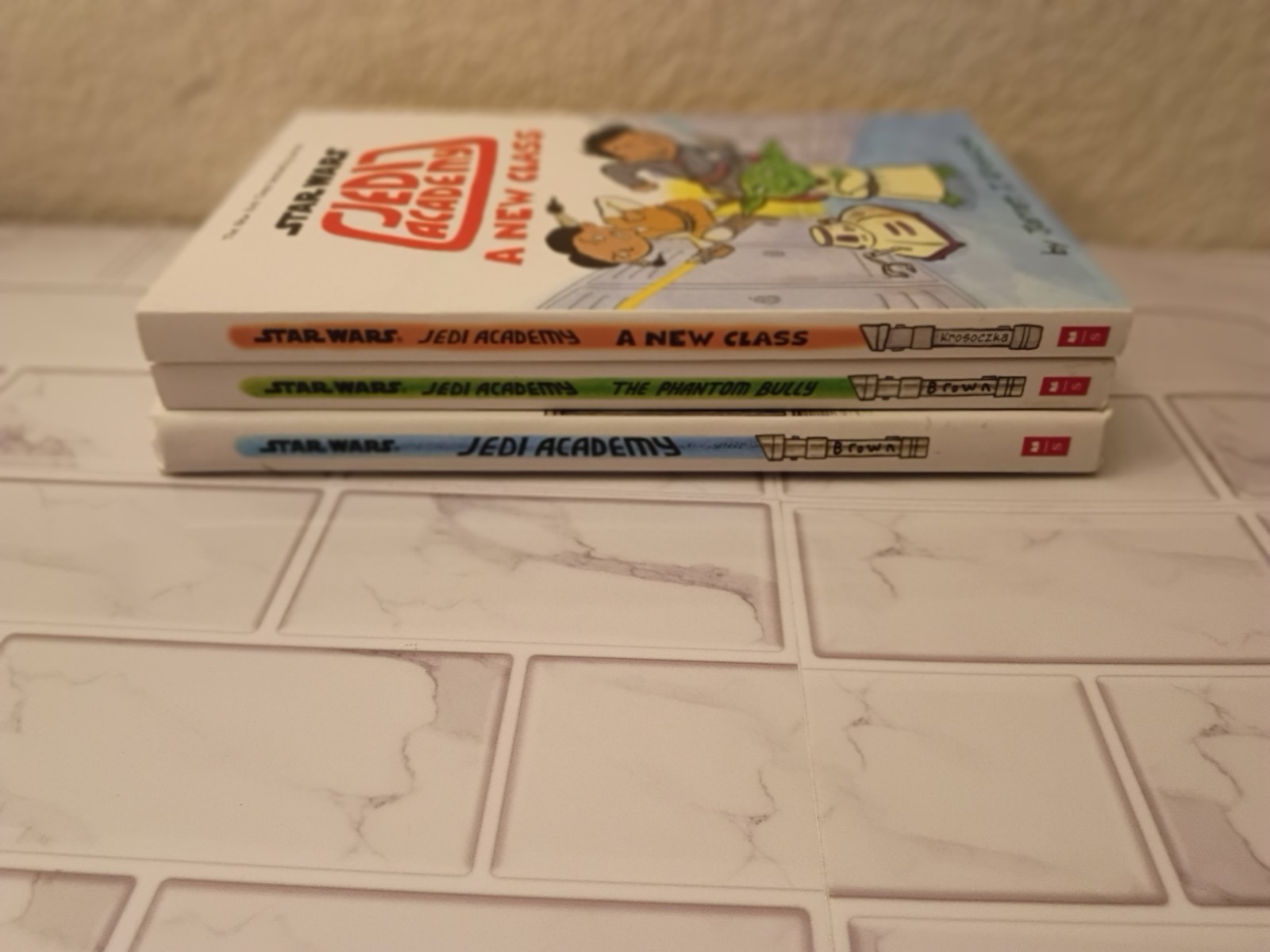 Star Wars: Jedi Academy Book by Jeffrey Brown HC/PB Kids Graphic Novel Scholasti