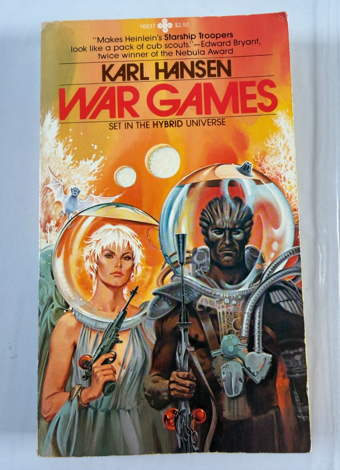 War Games by Karl Hansen 1981 Paperback First Print Sci-Fi