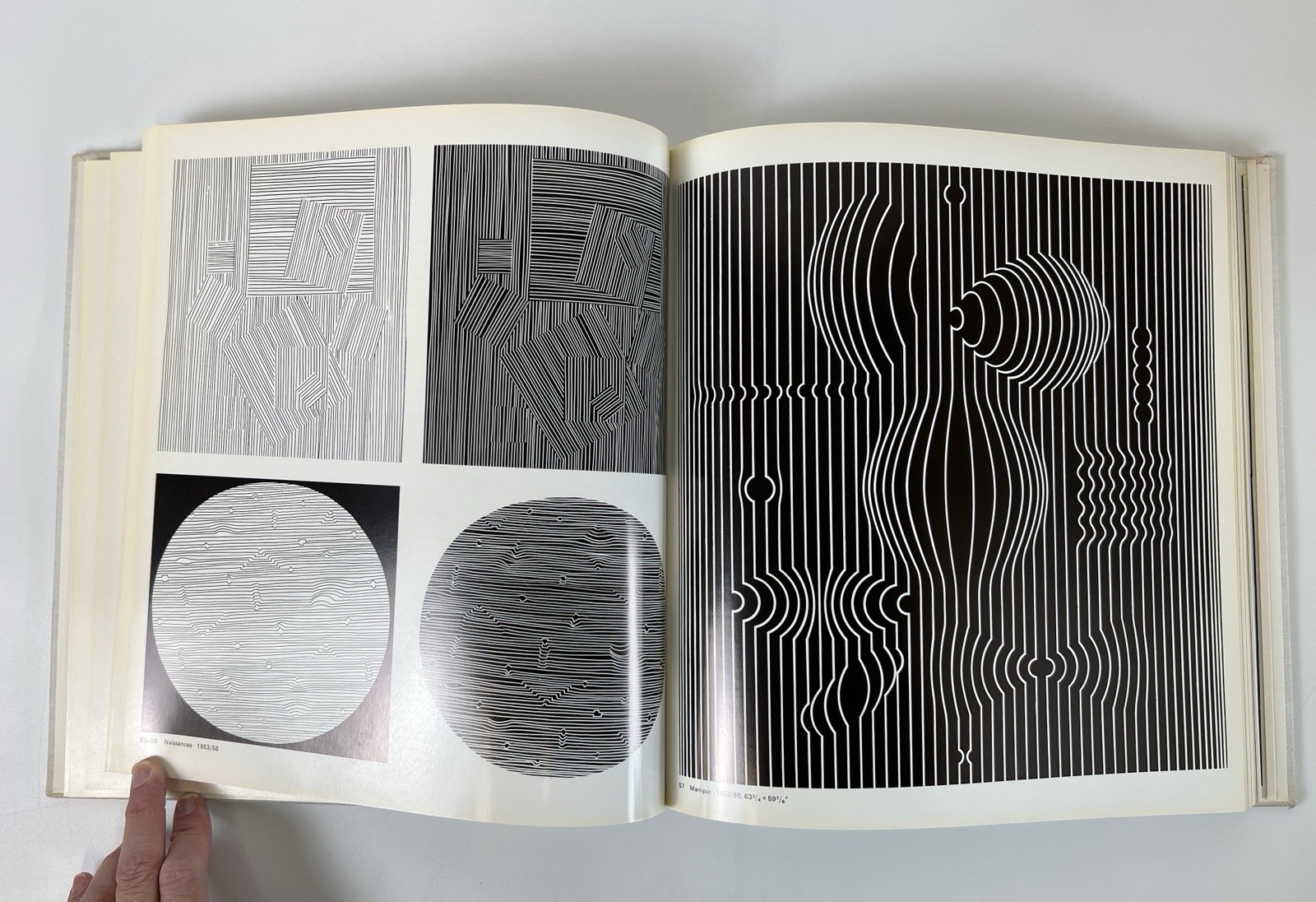 VICTOR VASARELY by Werner Spies; Harry N. Abrams; 1971; Hardcover with DJ