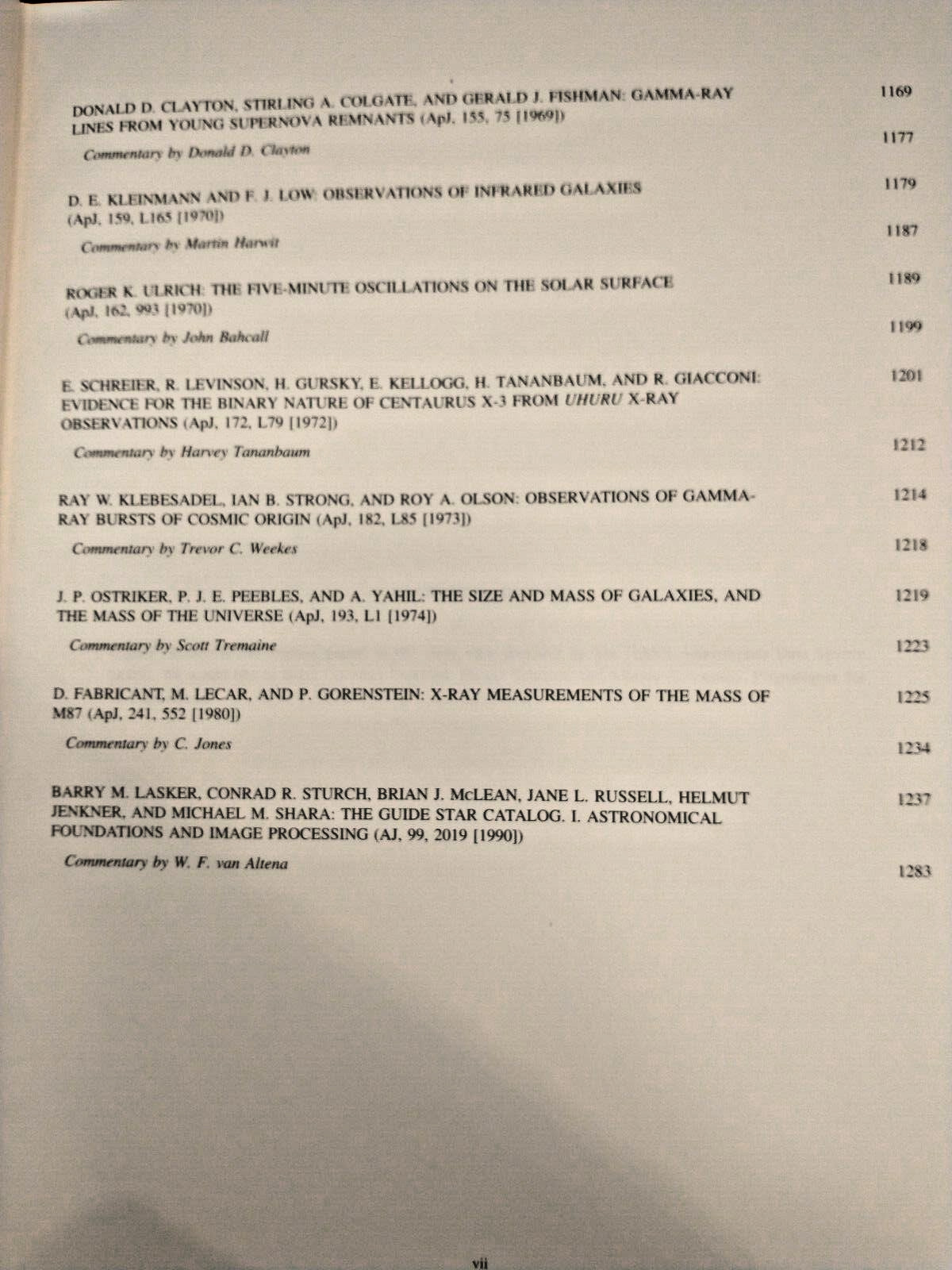 THE ASTROPHYSICAL JOURNAL. AMERICAN ASTRONOMICAL SOCIETY CENTENNIAL ISSUE 1999