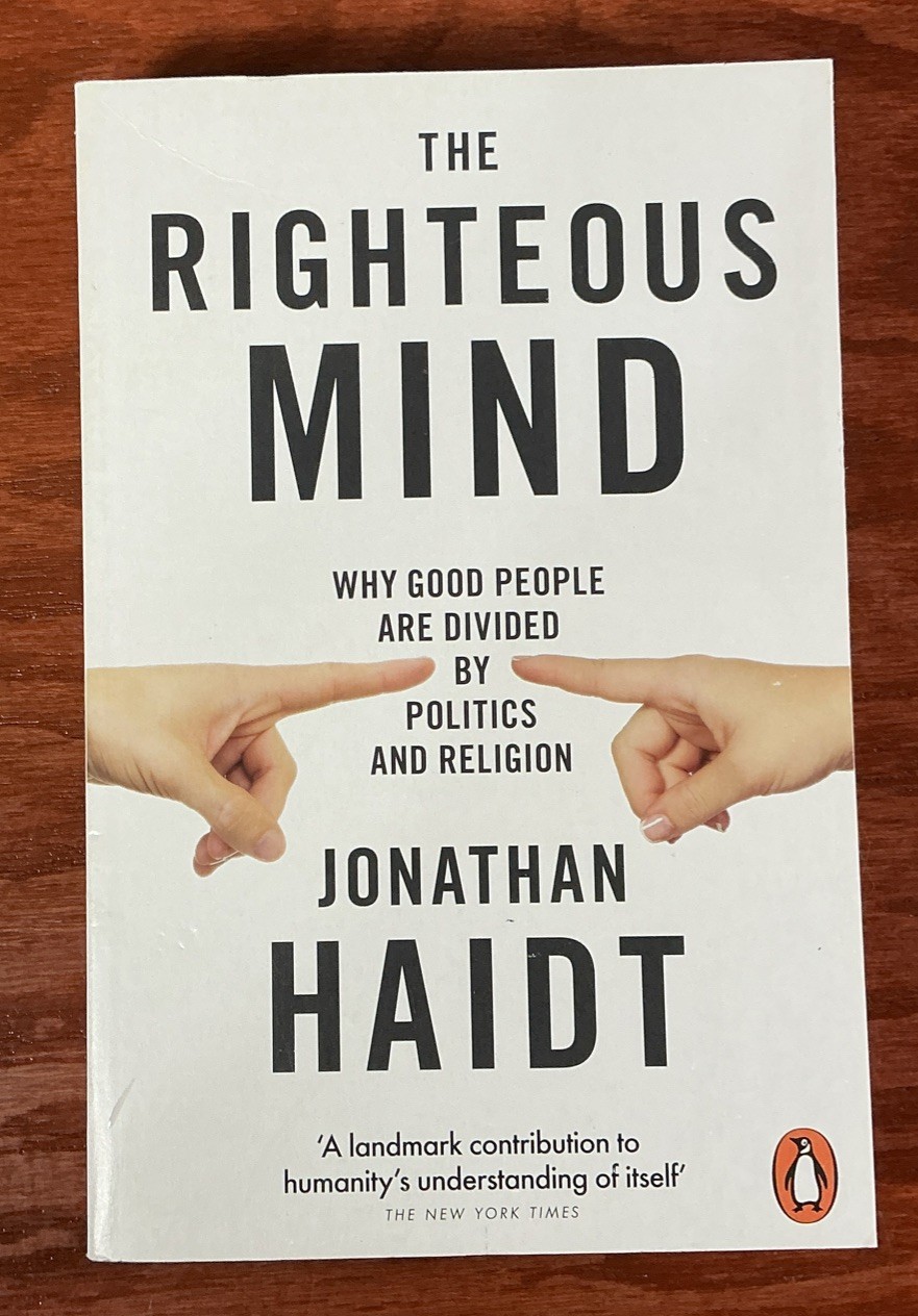 Righteous Mind – Paperback, by By (author) Jonathan Haidt
