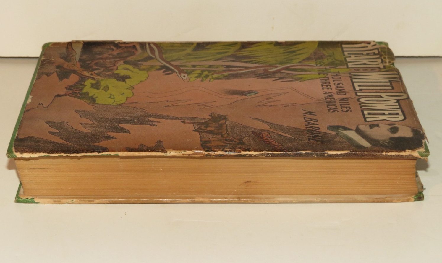 1930 Heart & Will Power Mario Barone First Edition Dust Jacket