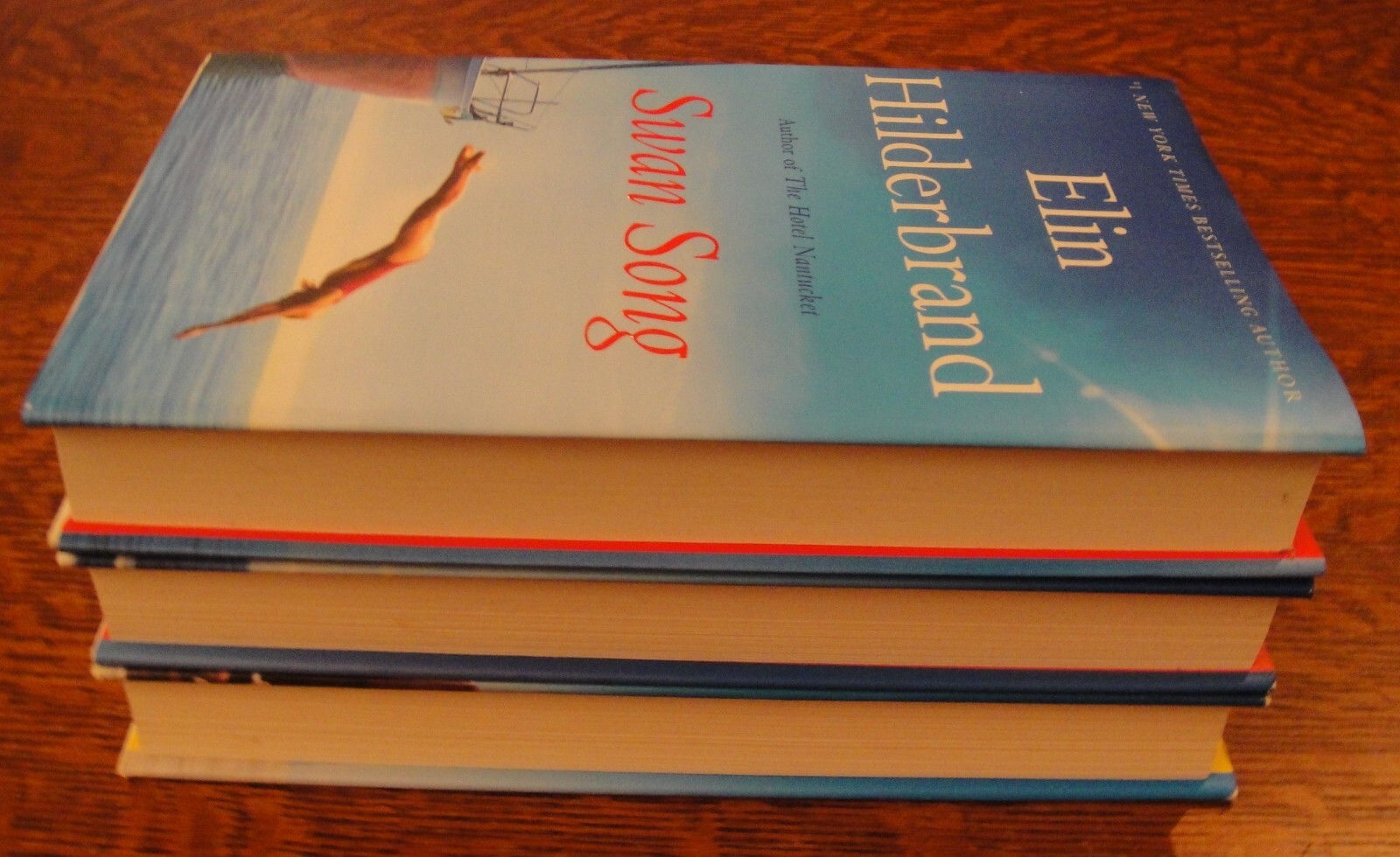 ELIN HILDERBRAND HC Book Lot THE FIVE-STAR WEEKEND + Swan Song + HOTEL NANTUCKET