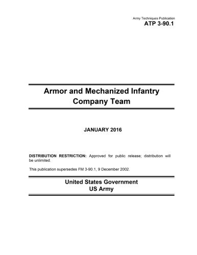 ARMY TECHNIQUES PUBLICATION ATP 3-90.1 ARMOR AND By Us United States Government
