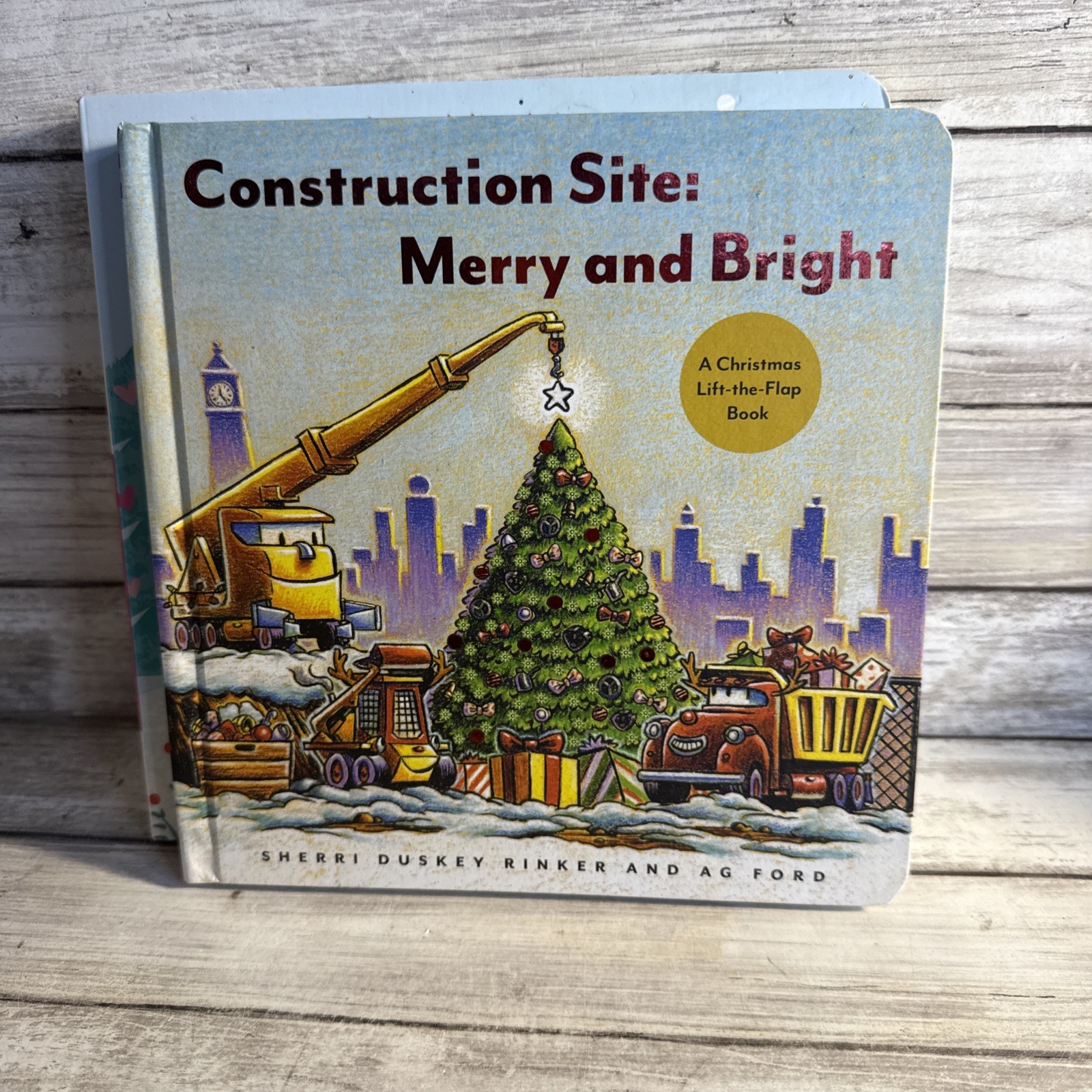 NEW! Lot Of 3 Christmas Touch Feel Experience Books Tow Truck Joe, + 2 More