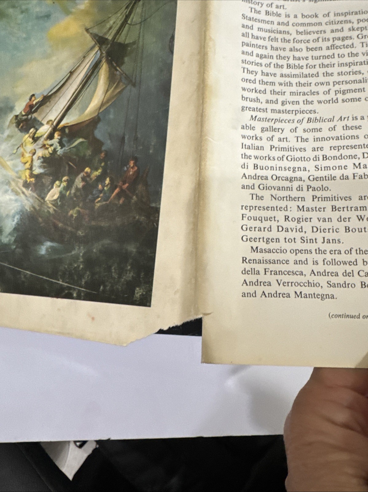RARE- Masterpieces of Biblical Art- First Edition Hardcover 1973 Avenel Books