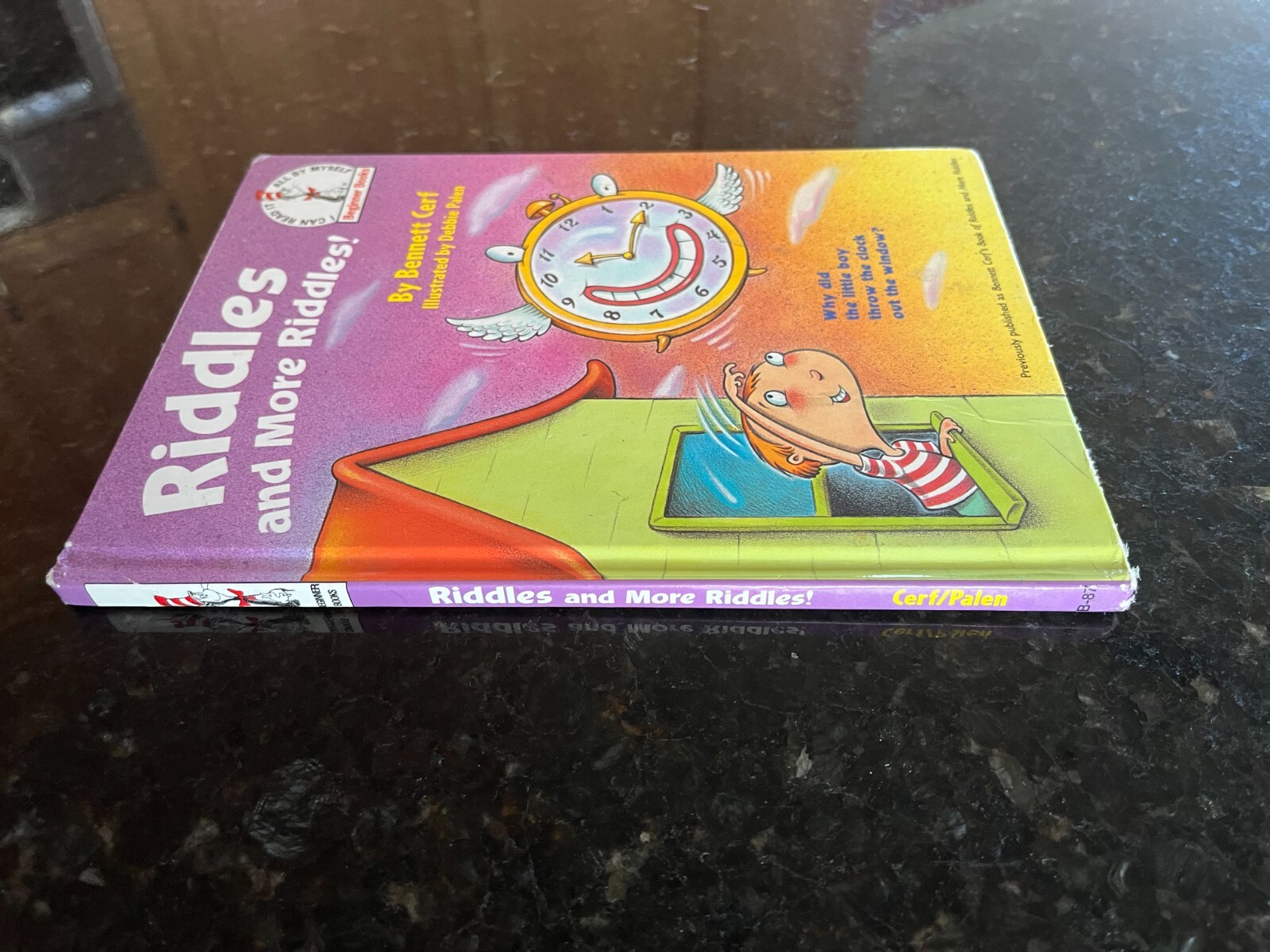 Riddles and more riddles by Bennett Cerf Seuss Beginner Book HC 6.75″x9.25″ #1