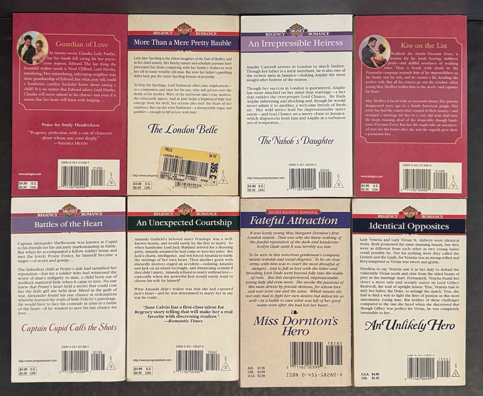 80 Signet Regency Romance Books- All books pictured