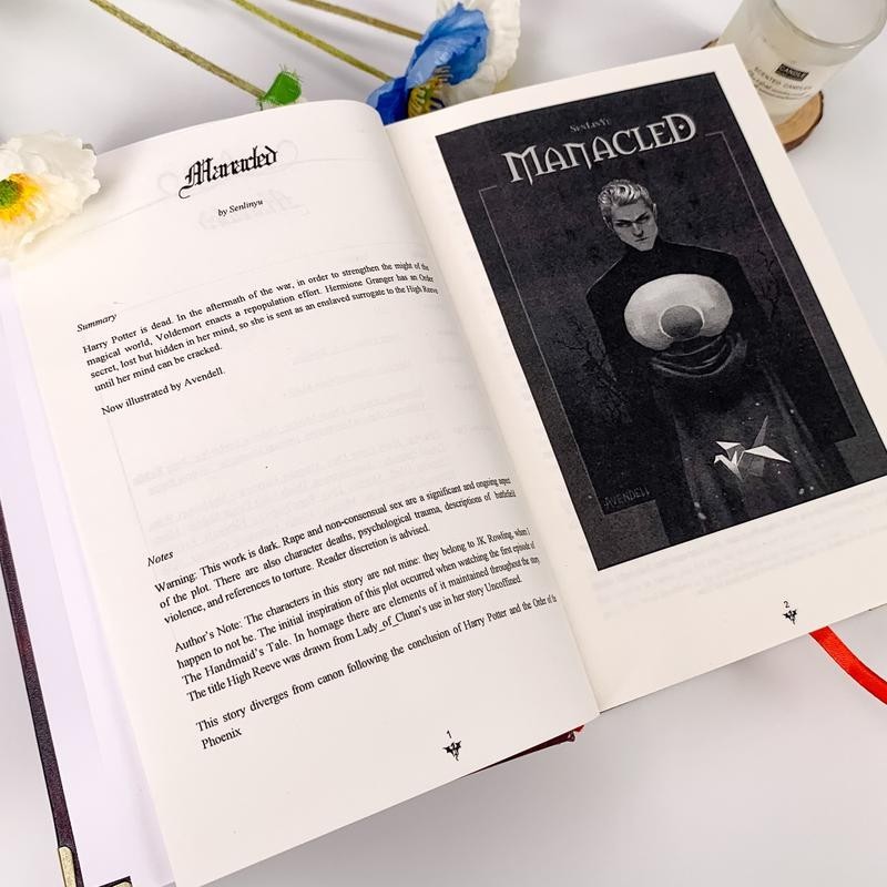 Entire Manacled Book – Hardcover by SenLinYu – New book – Gift for Her