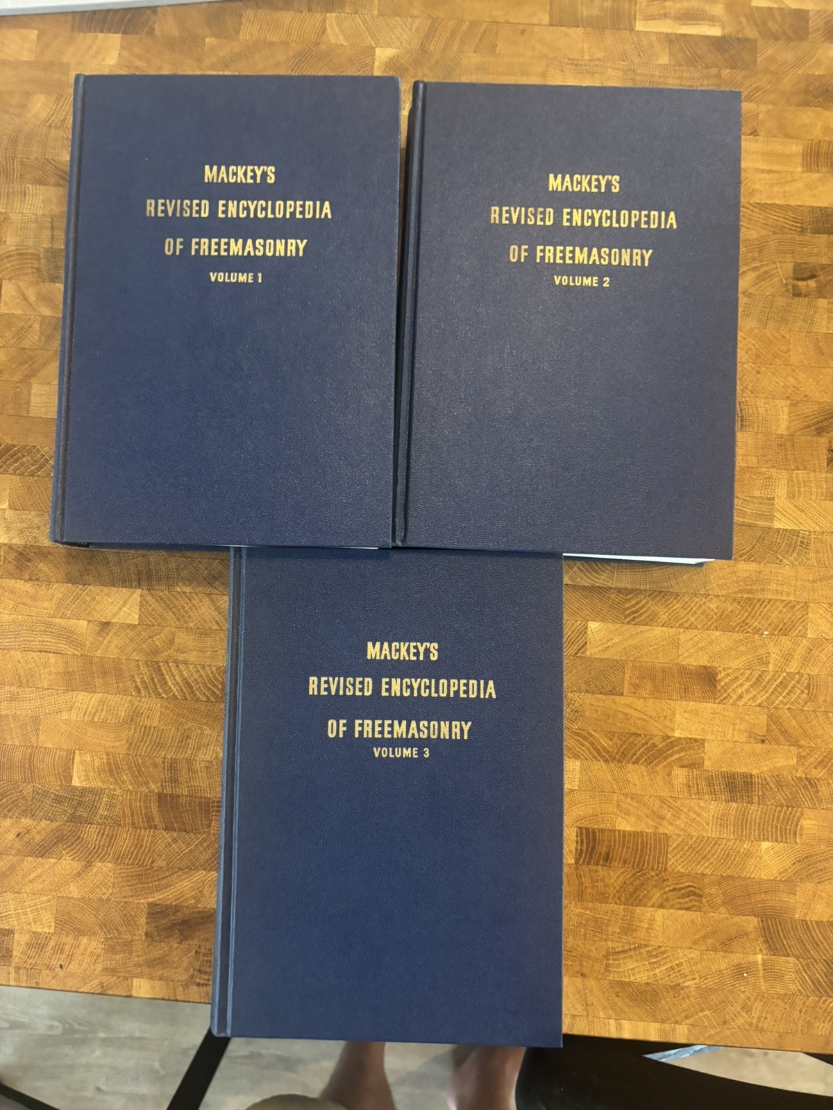 1966 Mackey’s Revised Encyclopedia of Freemasonry 3 Volume Set